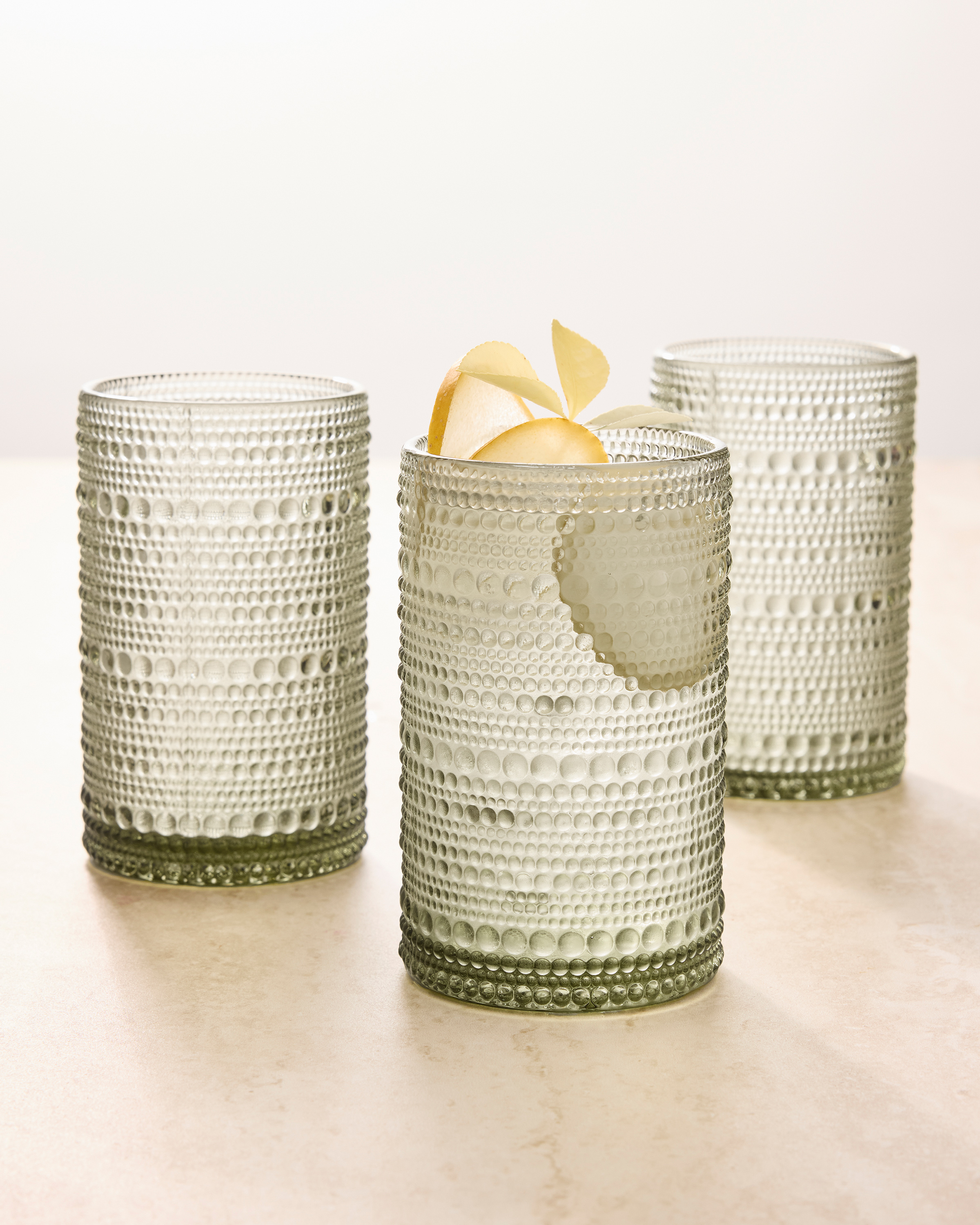 Jupiter Tall Glass Tumbler, Set of 6