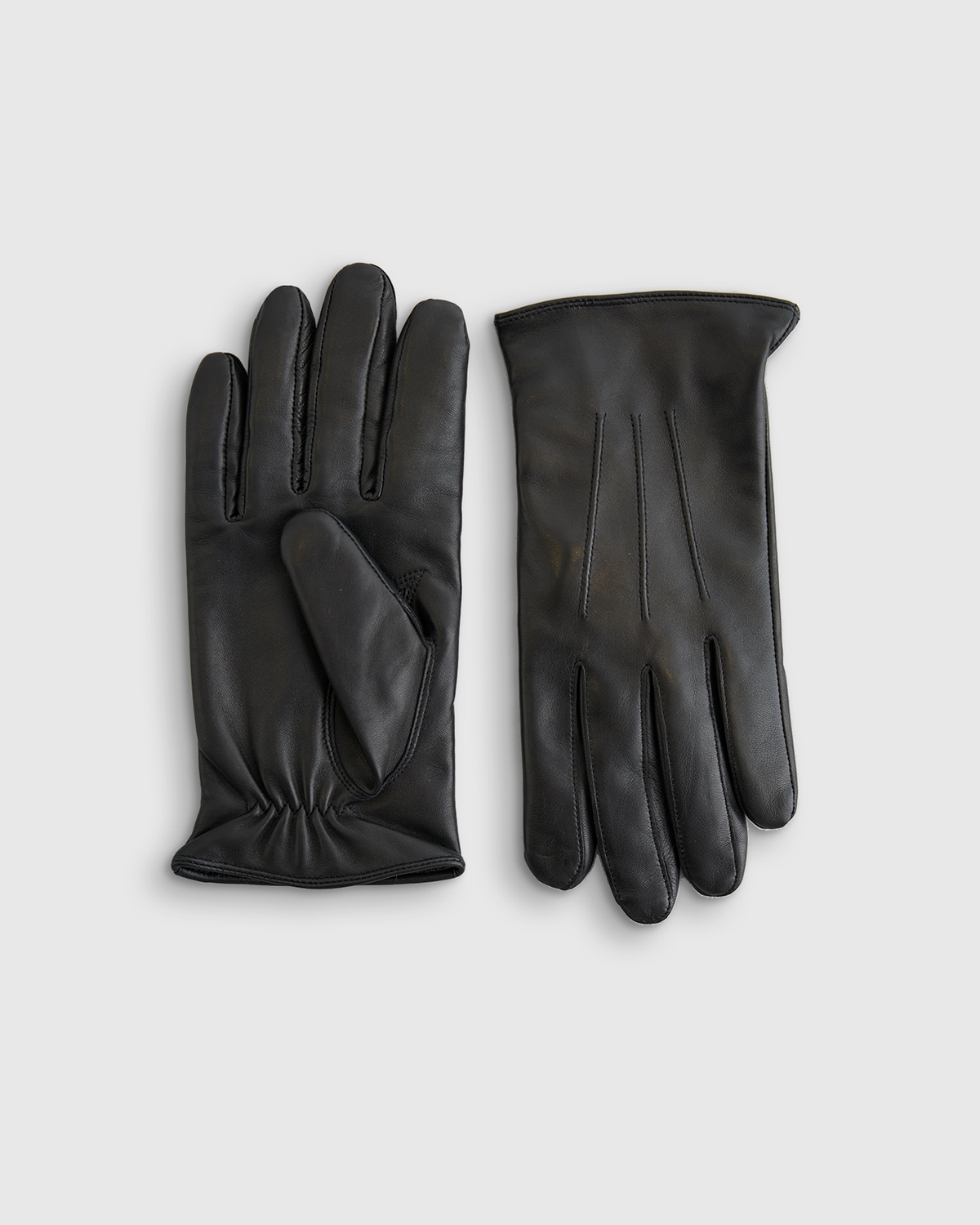 Cashmere Lined Leather Gloves