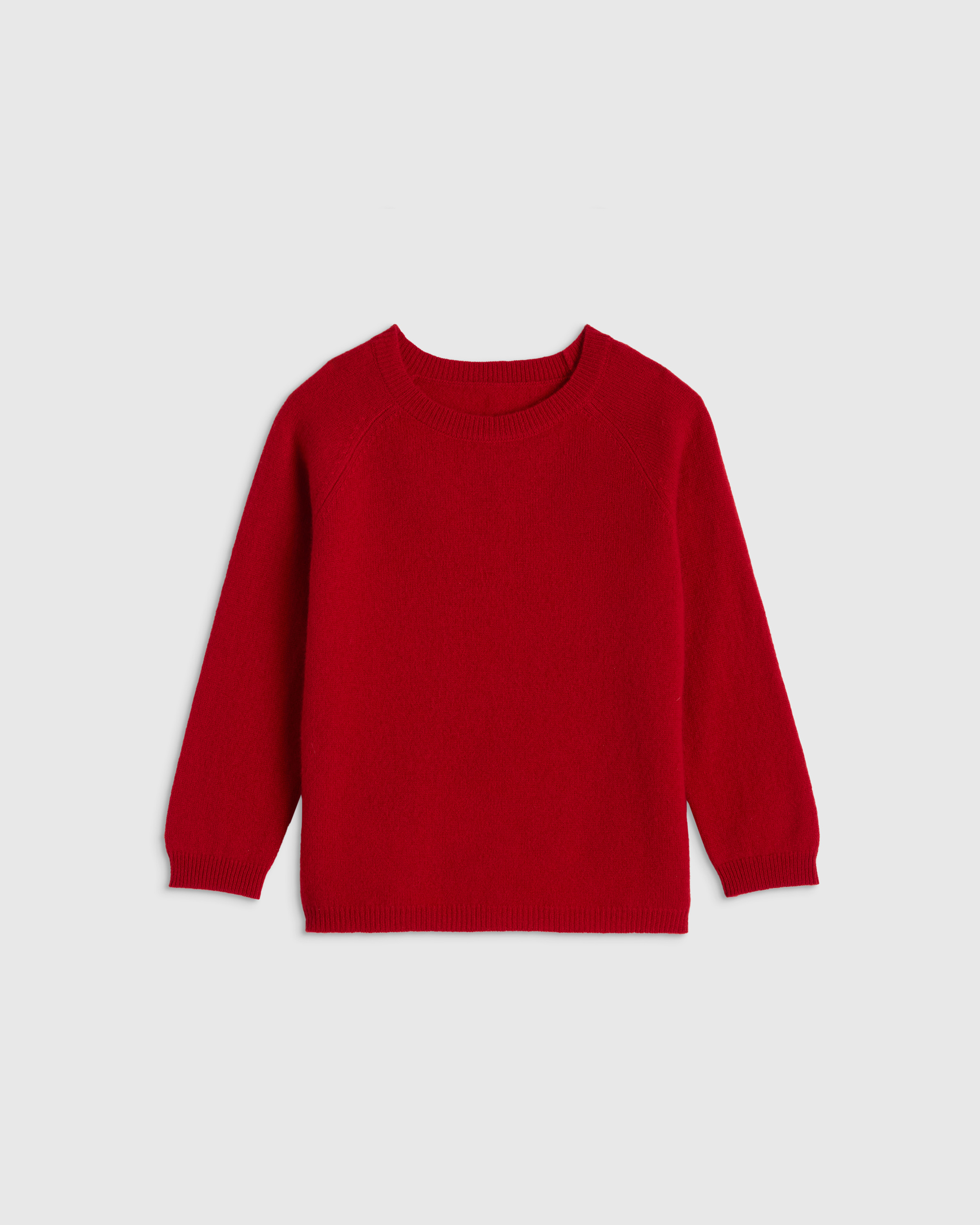 Washable Cashmere Crewneck Sweater