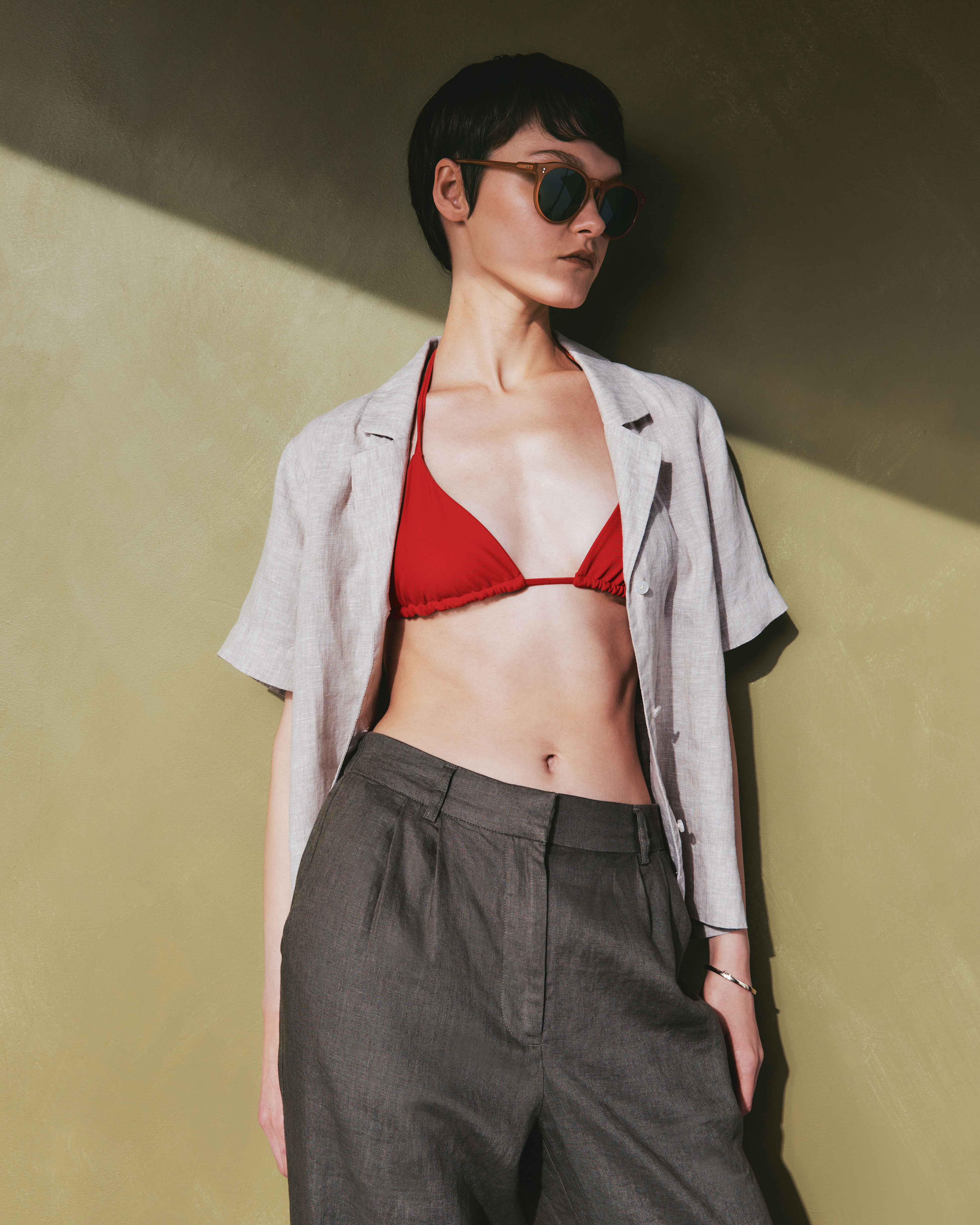 Italian Triangle Bikini Top