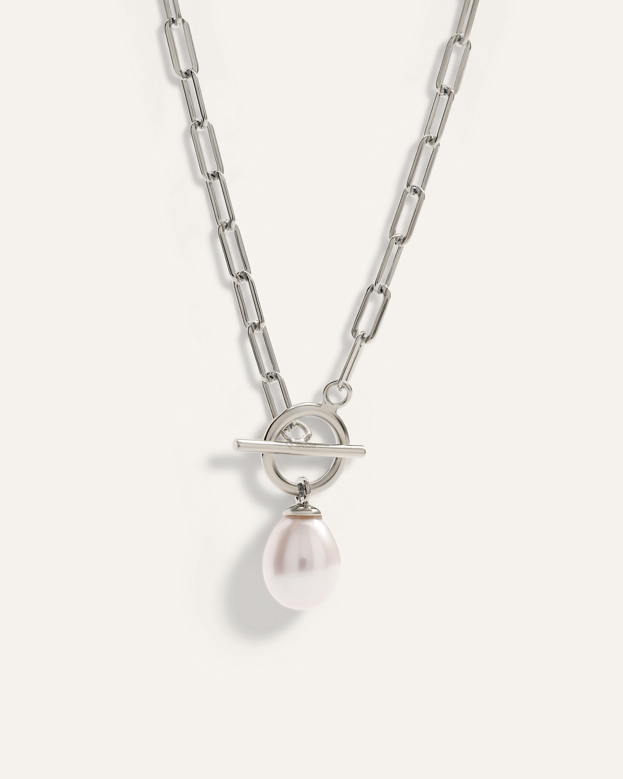 Freshwater Cultured Pearl Toggle Necklace