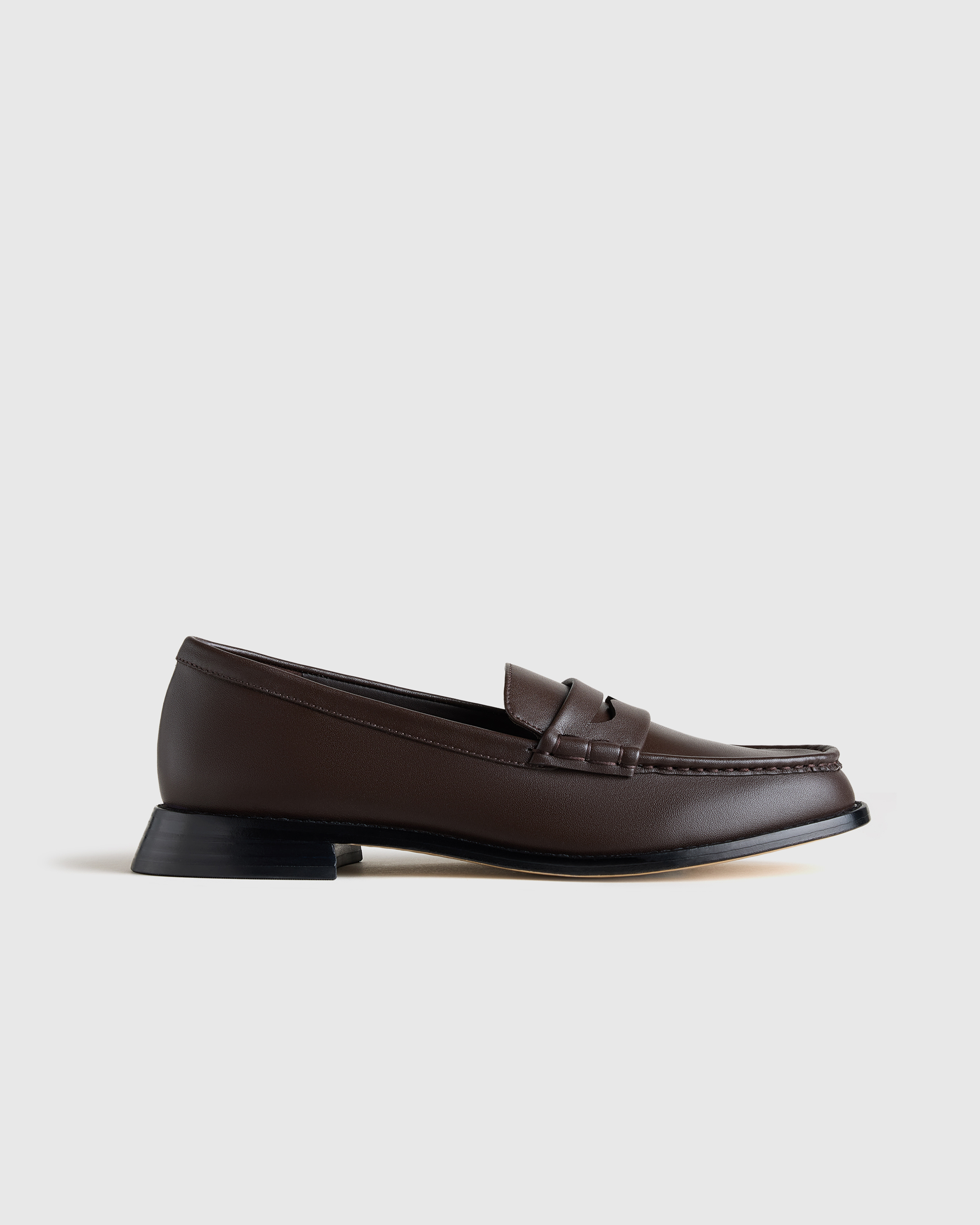 Italian Leather Penny Loafer