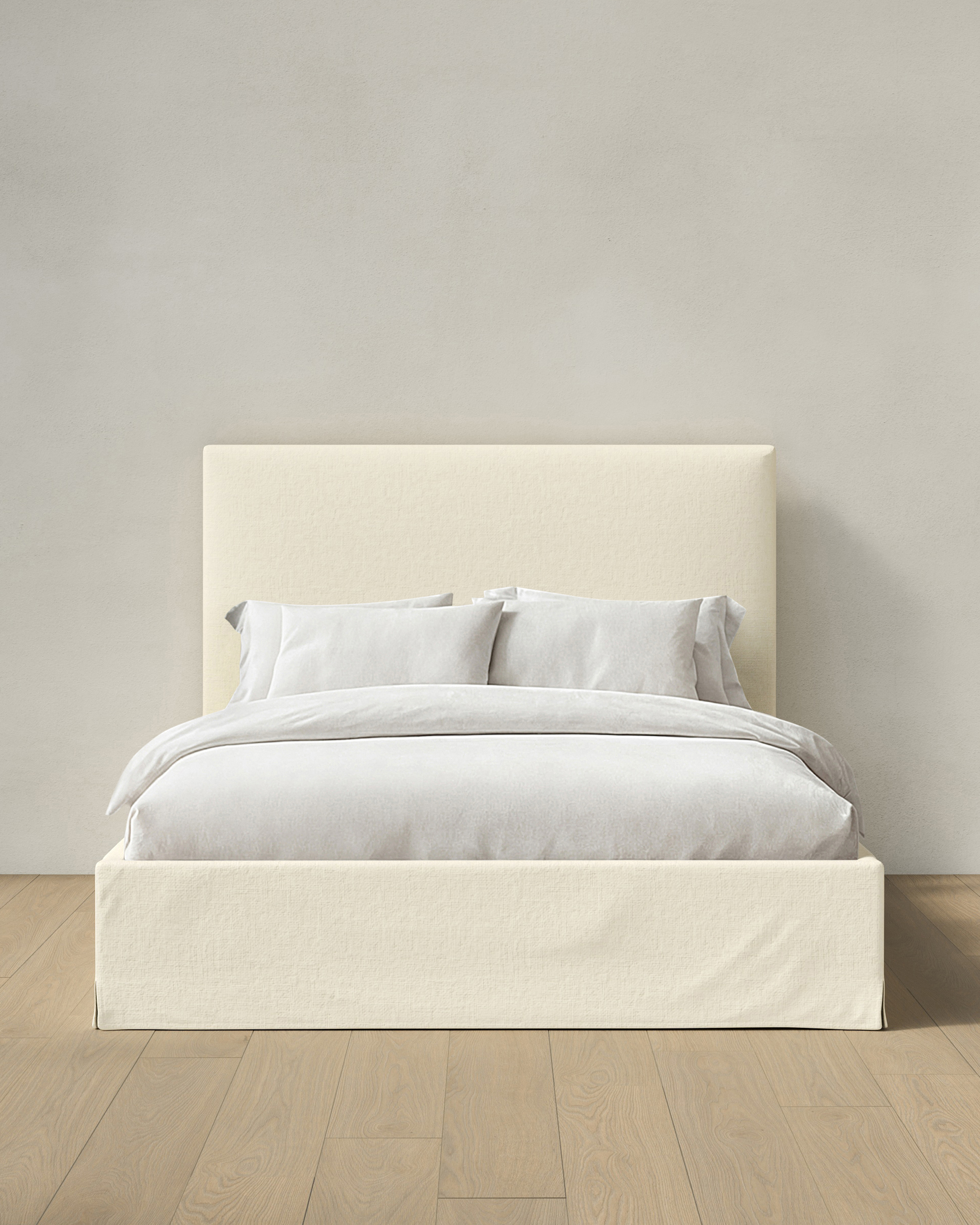 Slipcover Bed in Performance Linen