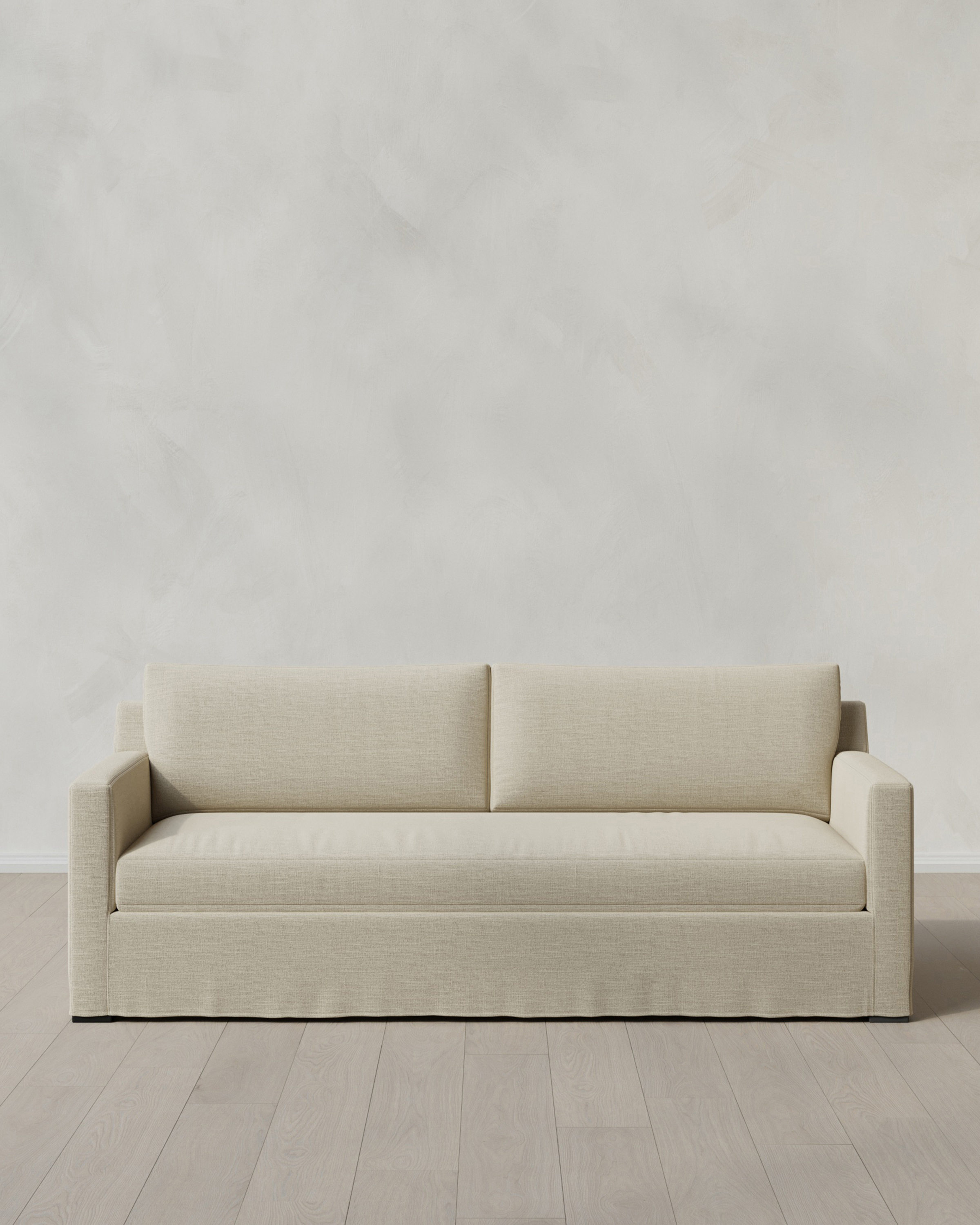 Ellery Slipcover Sofa in Performance Linen