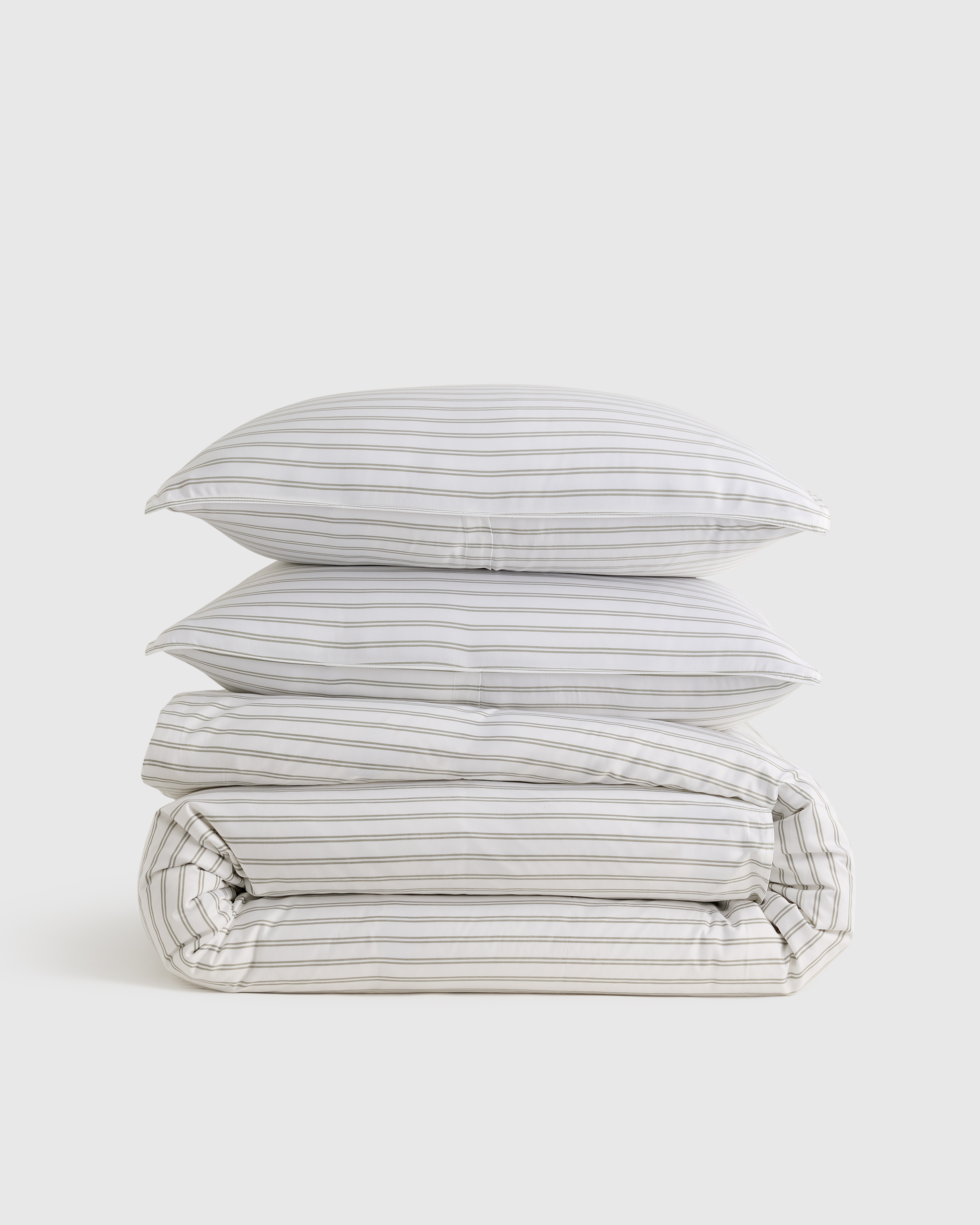 Bamboo Stripe Duvet Cover Set