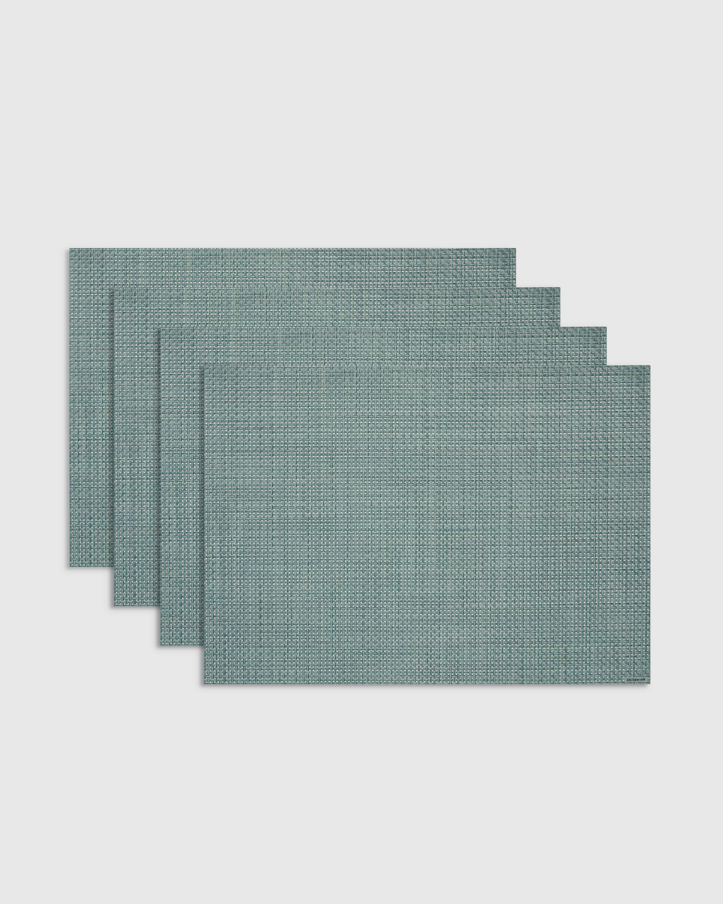 Basketweave Easy-Care Rectangular Placemat, Set of 4 by Chilewich