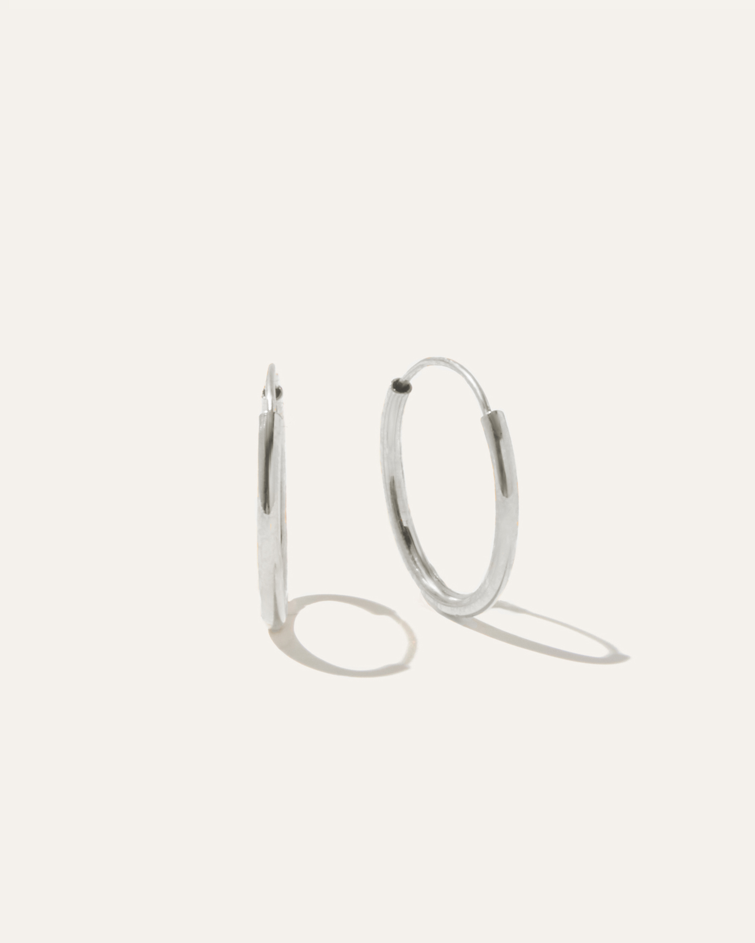 14K Gold Everyday Hoops