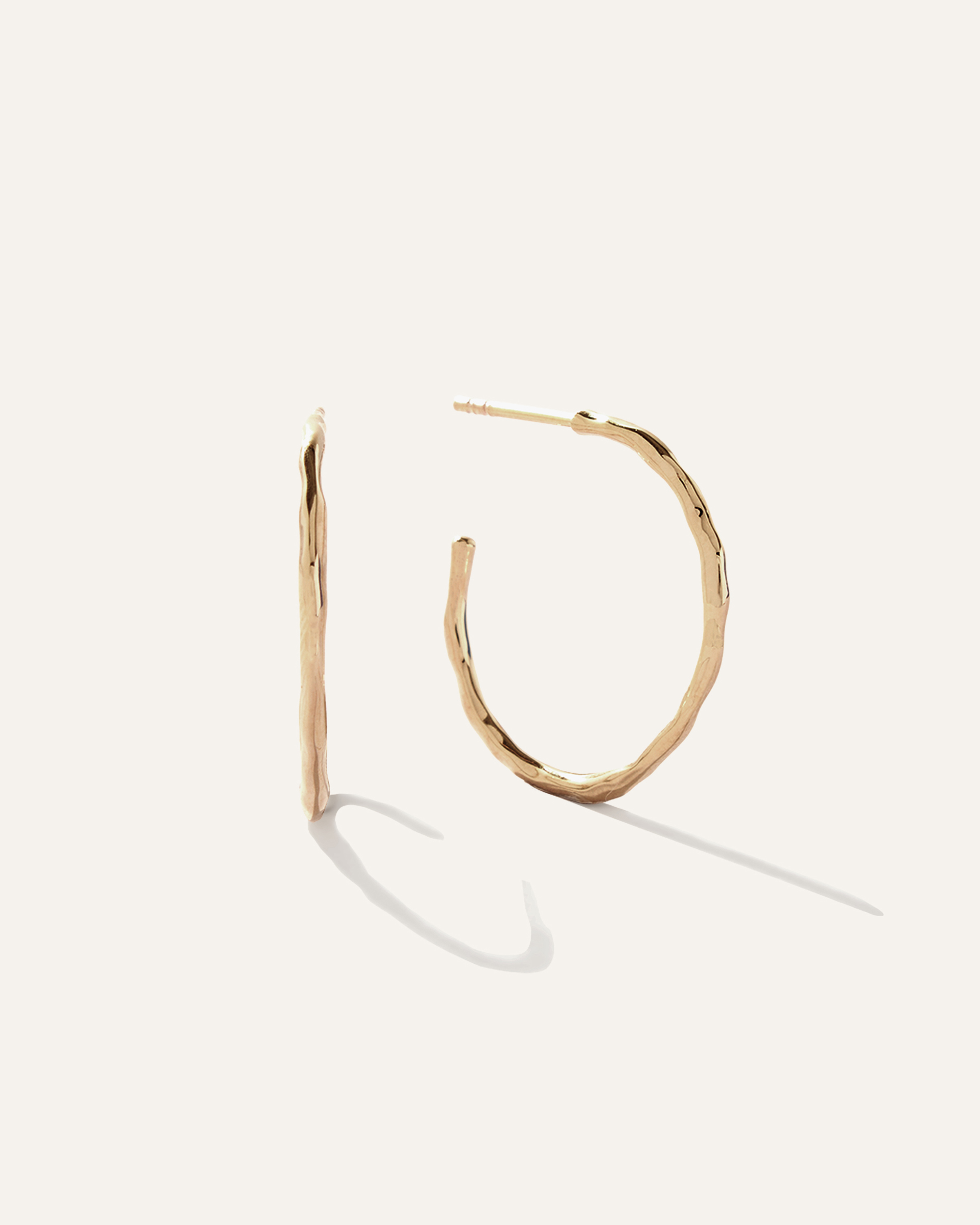 Hammered Hoops