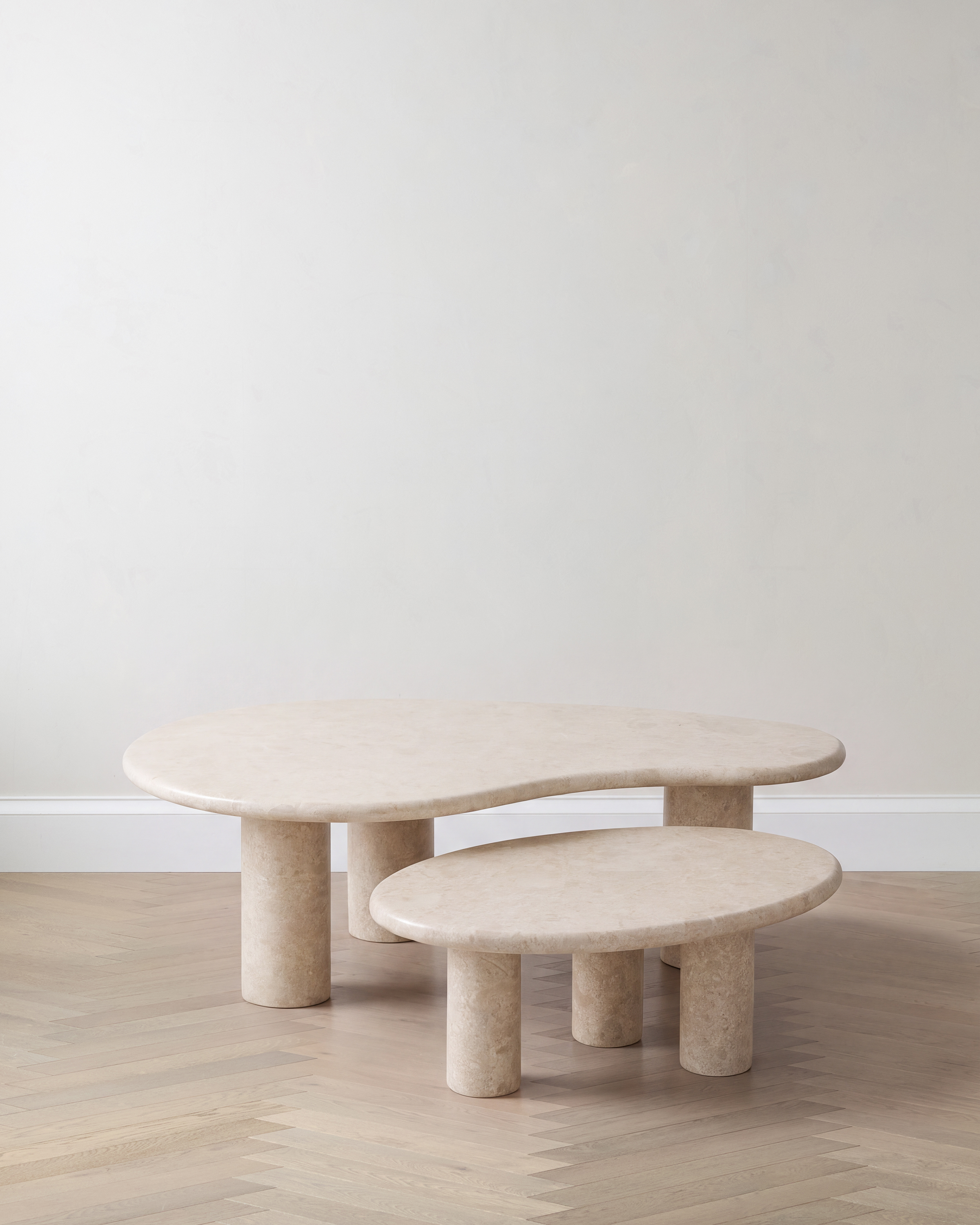 Marble Nesting Coffee Table Set