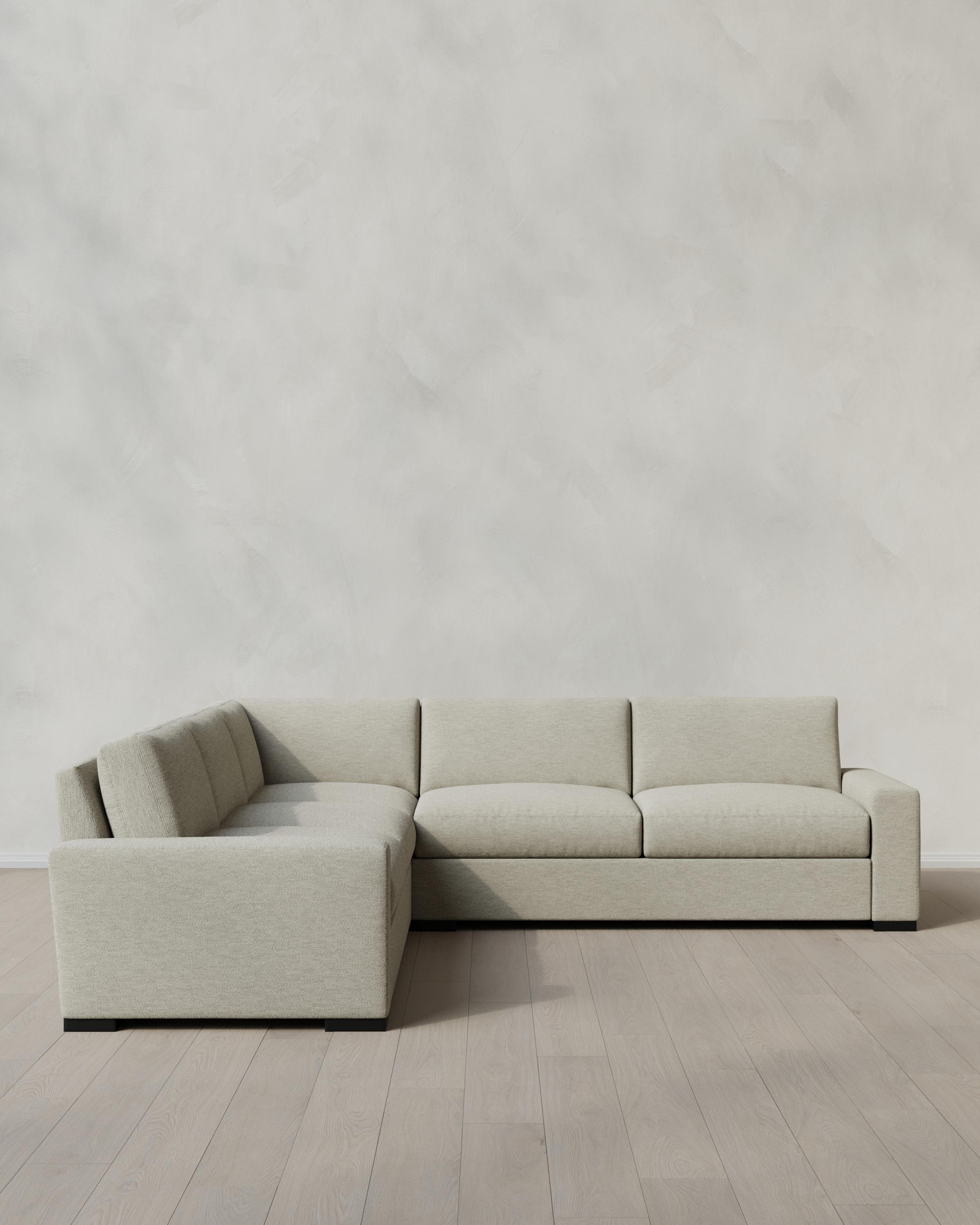 Stillman L Sectional in Performance Basketweave