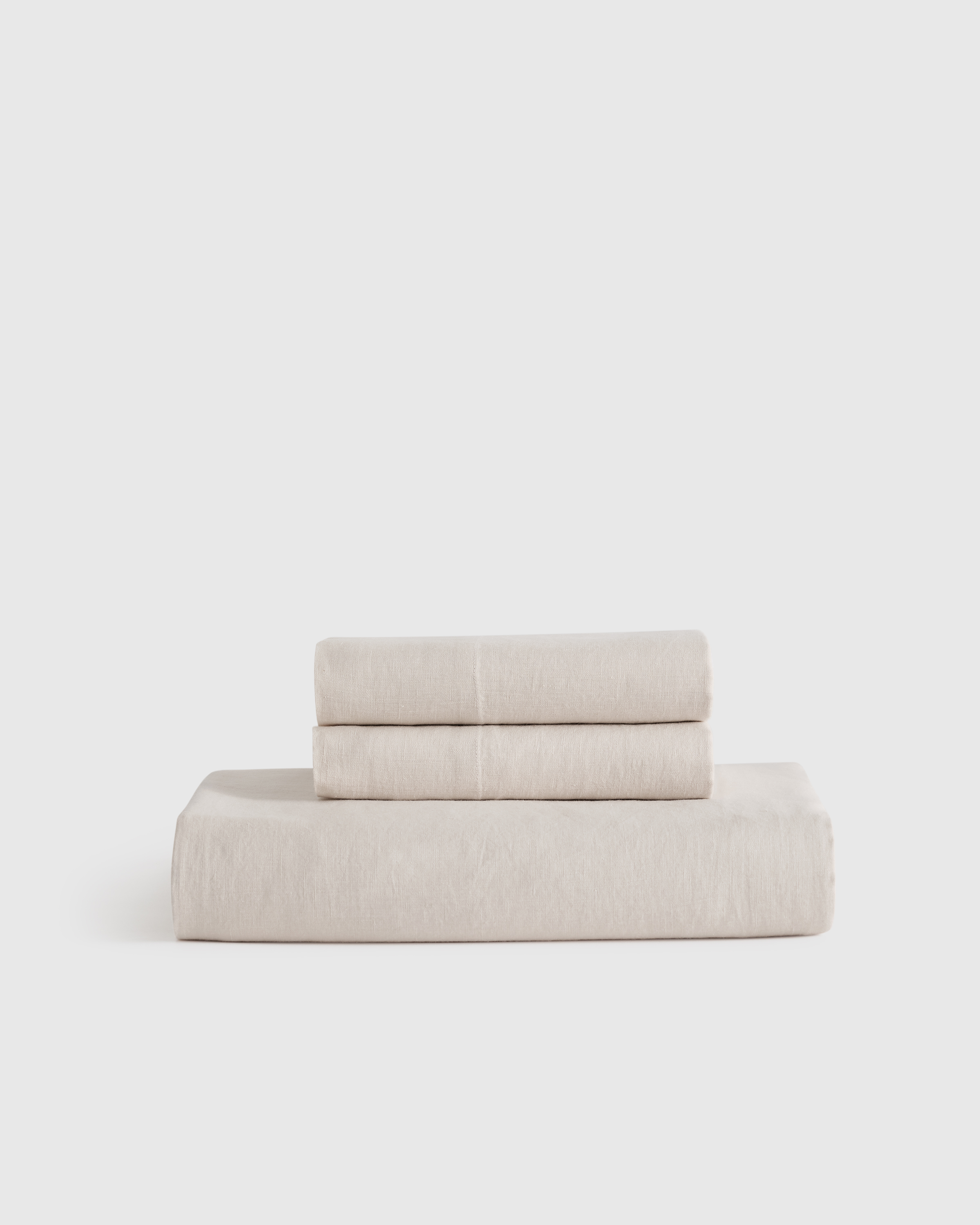 European Linen Fitted Sheet Set