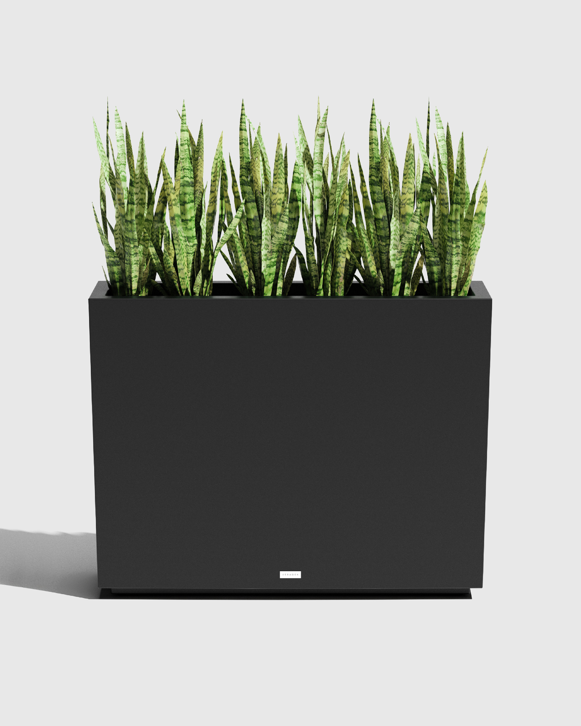 Block Series All Weather Rectangular Planter by Veradek