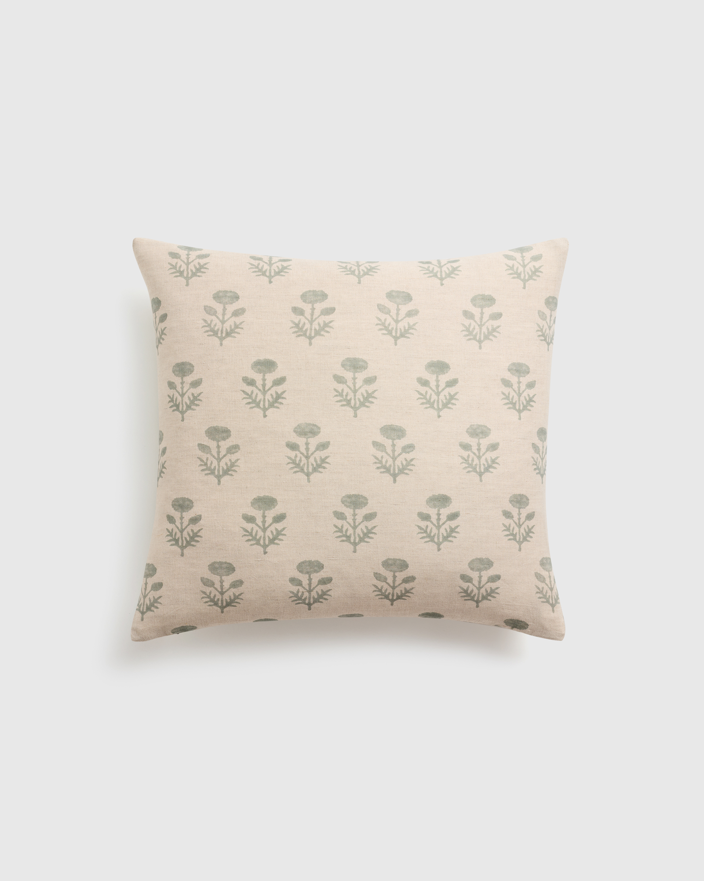 Reversible Block Print Pillow Cover