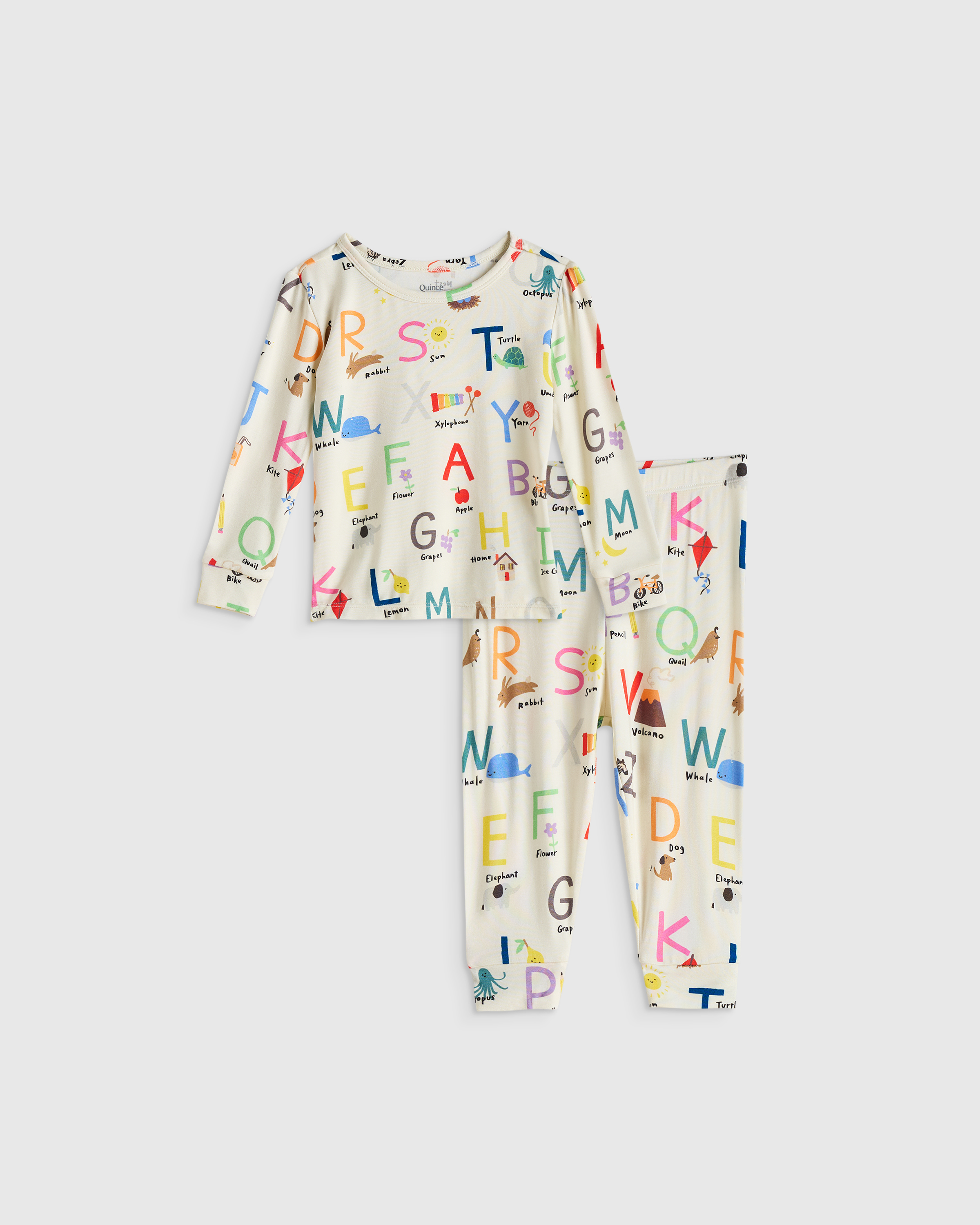 Bamboo Long Sleeve and Pant Pajama Set