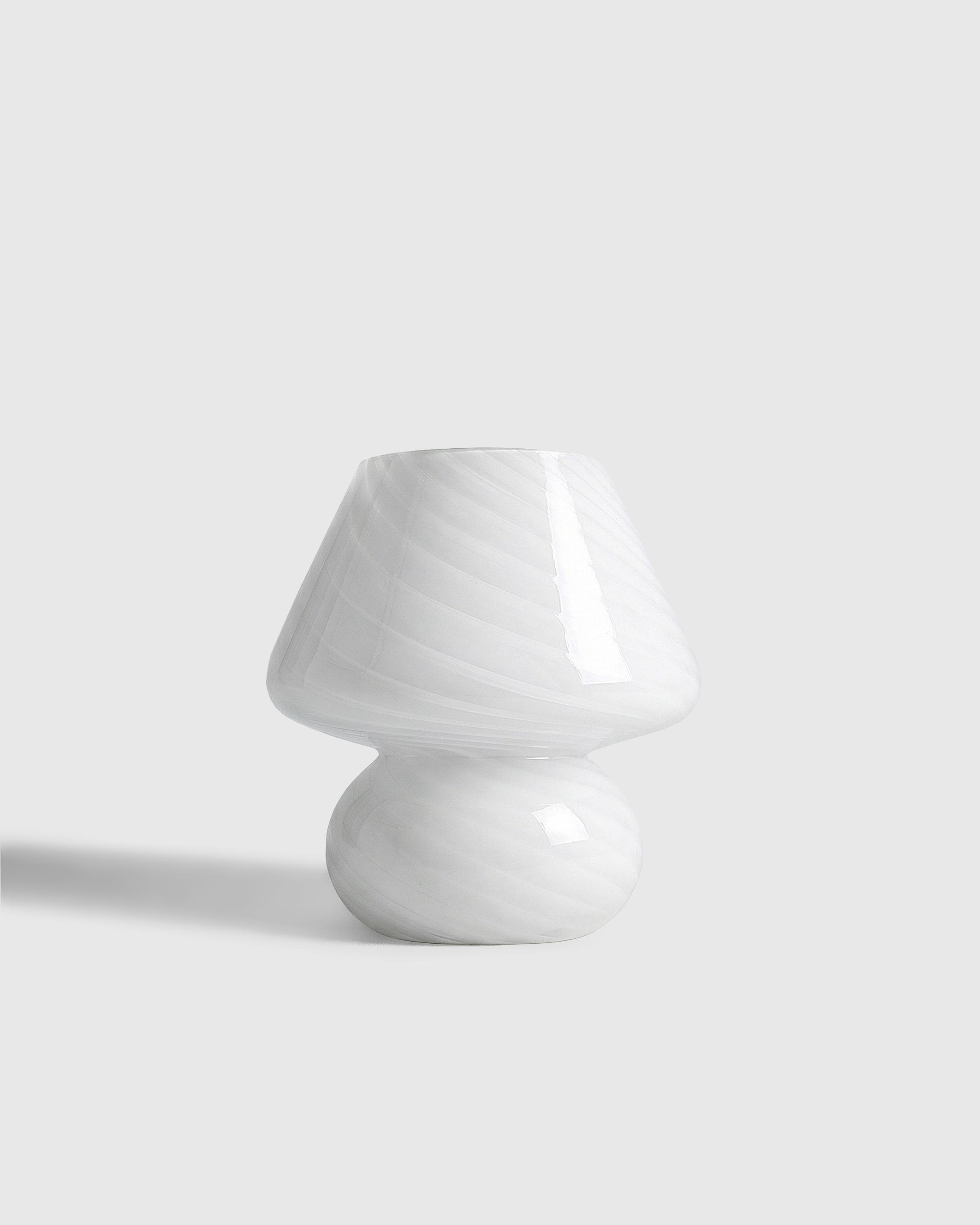 Swirled Glass Table Lamp