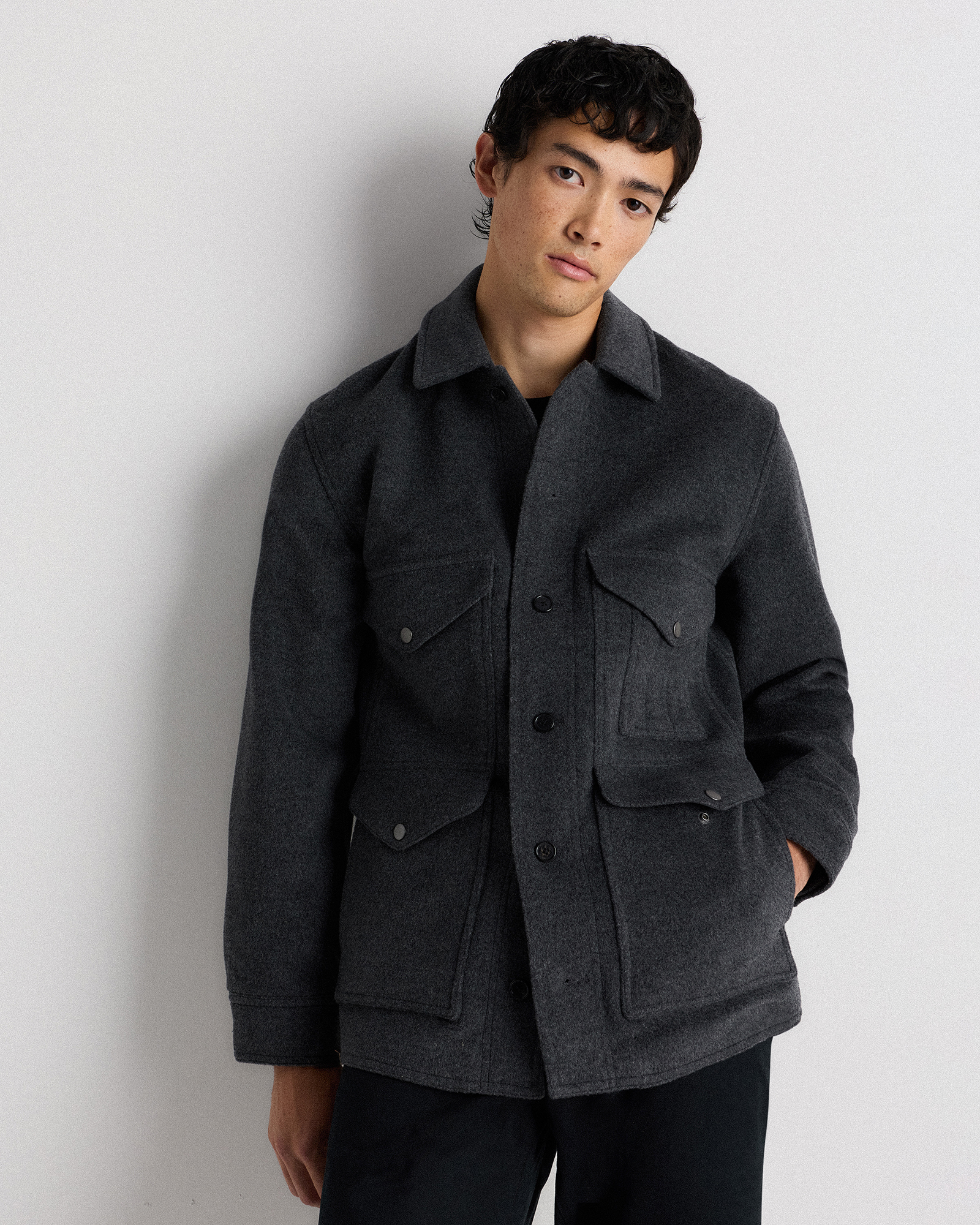Wool Cashmere Field Jacket
