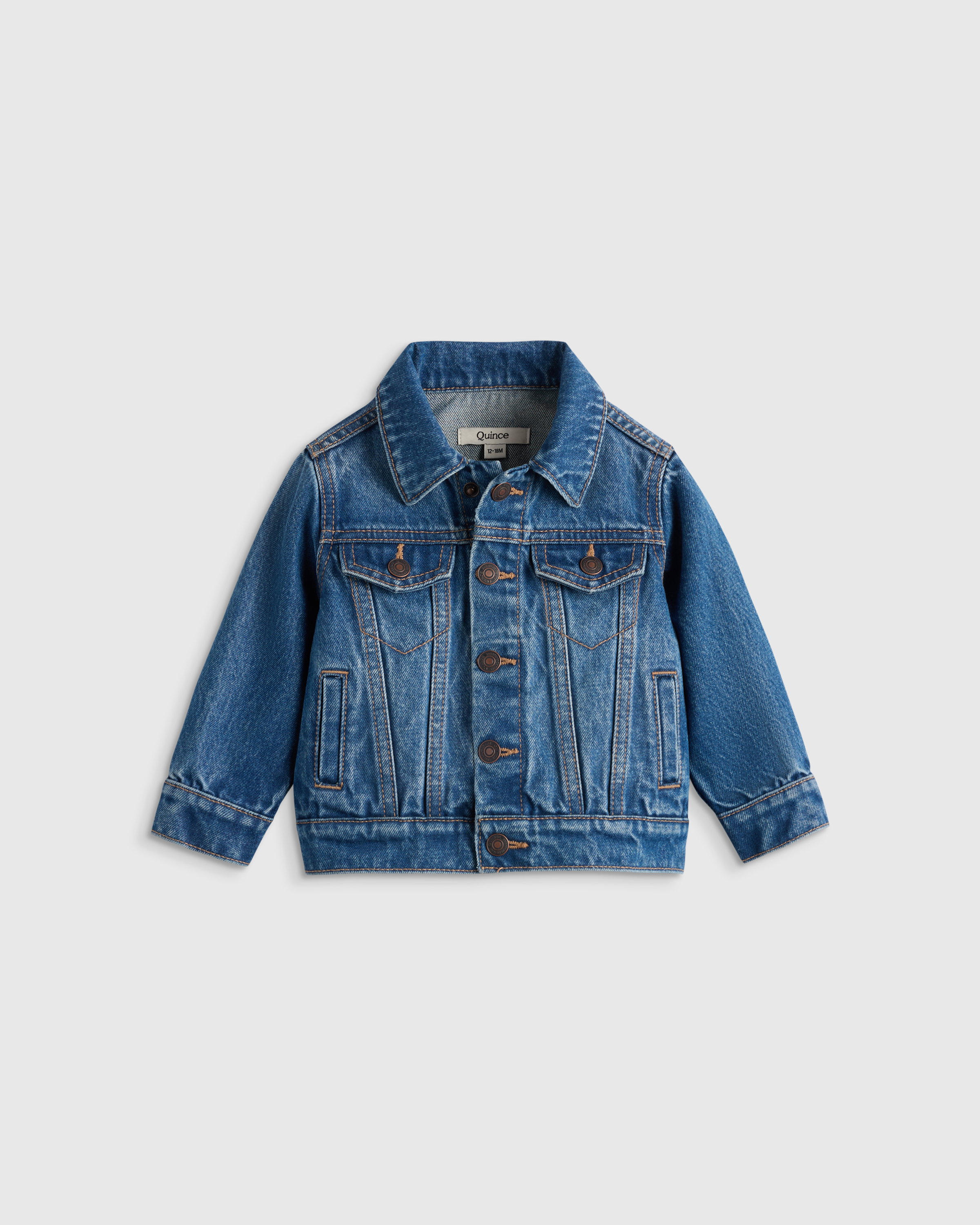 100% Organic Cotton Denim Jacket