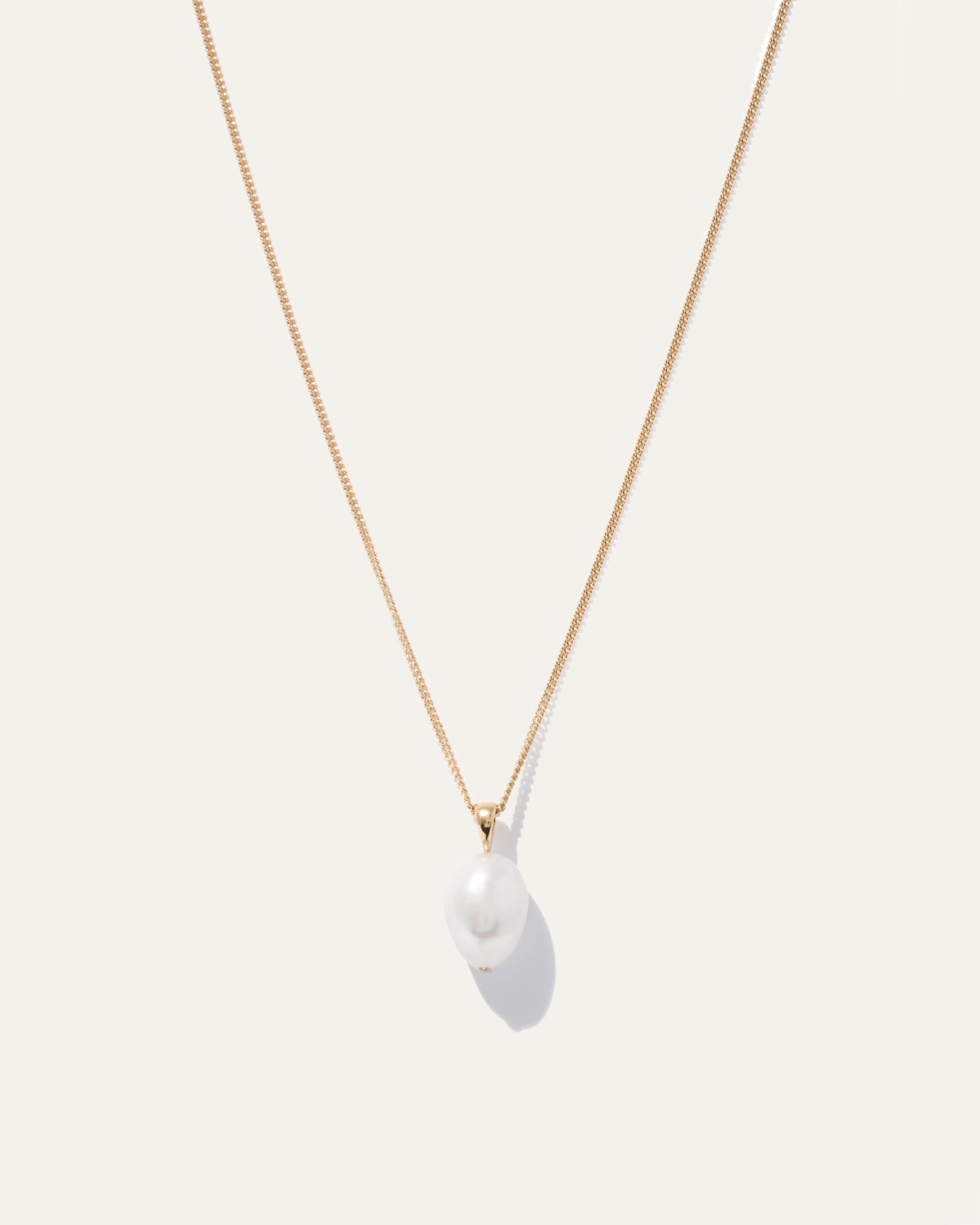 Baroque Pearl Pendant Necklace