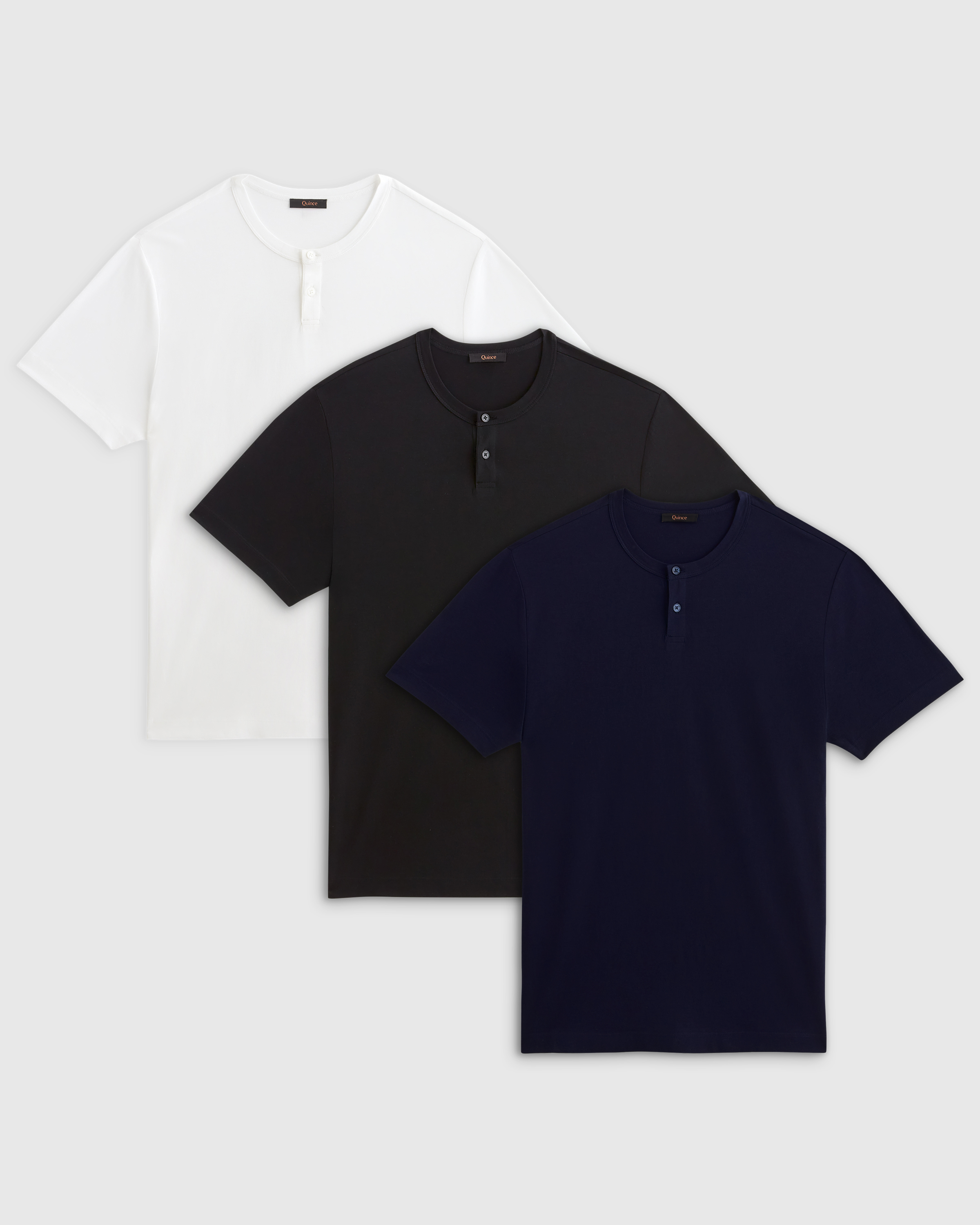 Luxe Henley 3-Pack Bundle