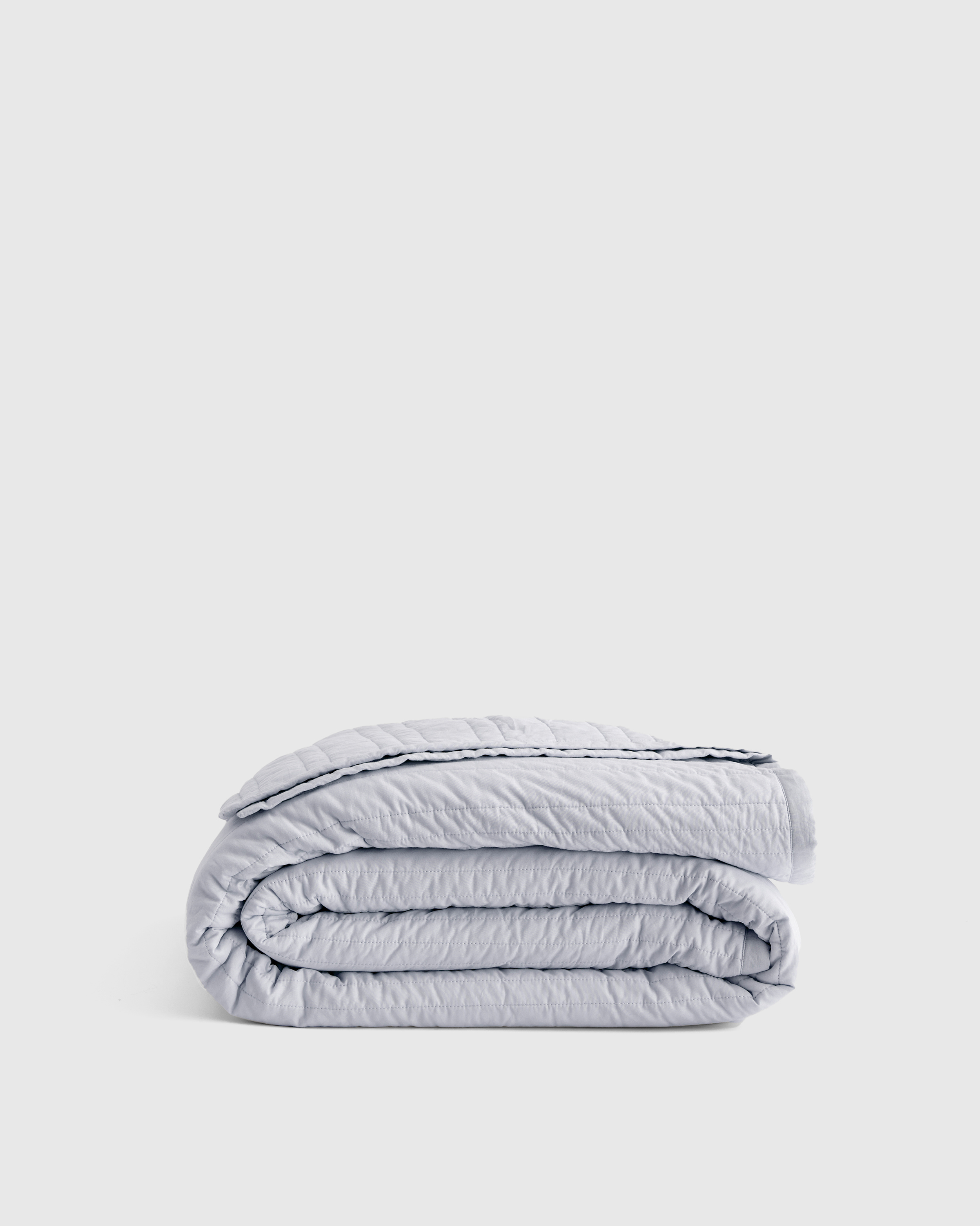 Organic Cotton Stripe Stitch Quilt