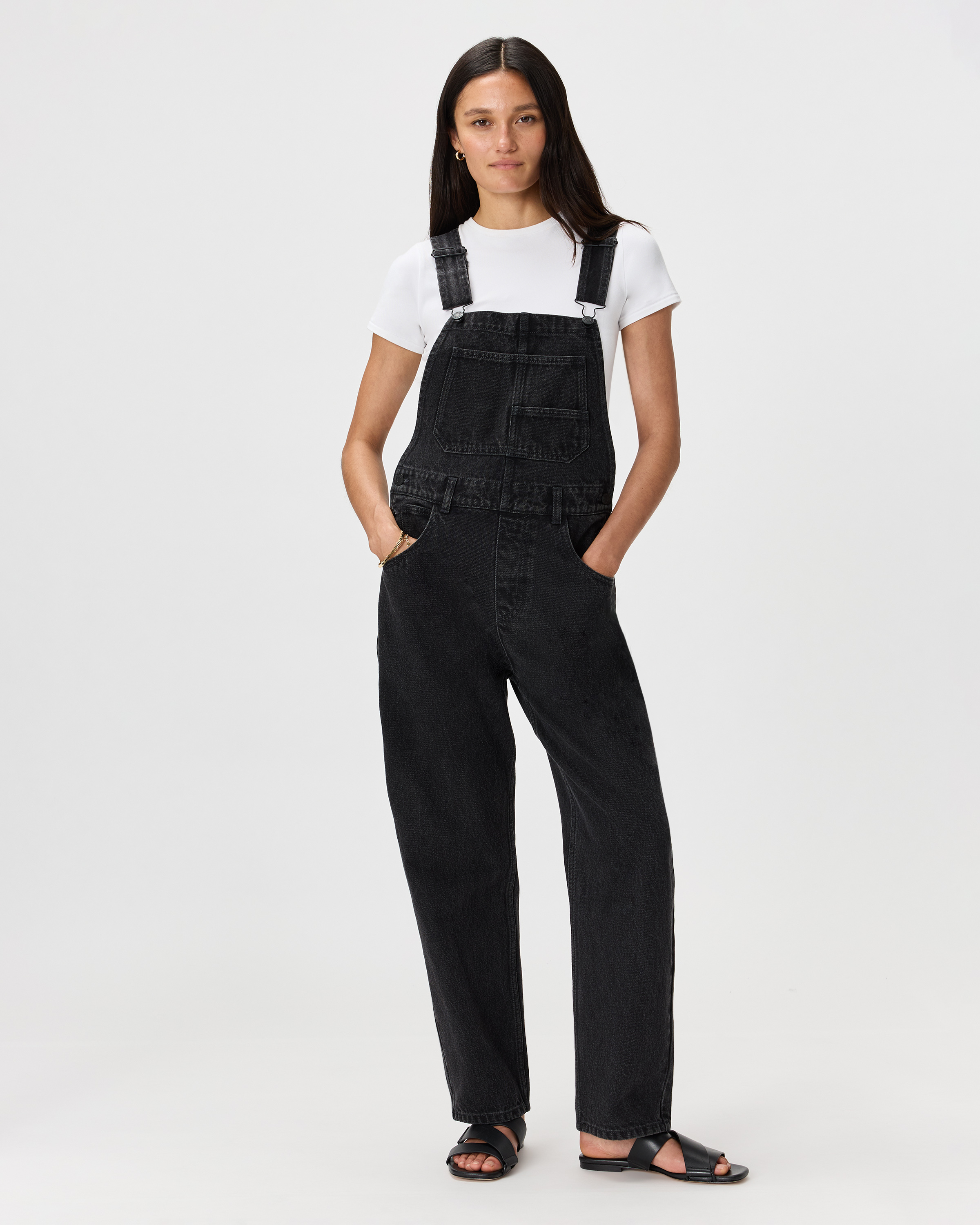 100% Organic Denim Overalls
