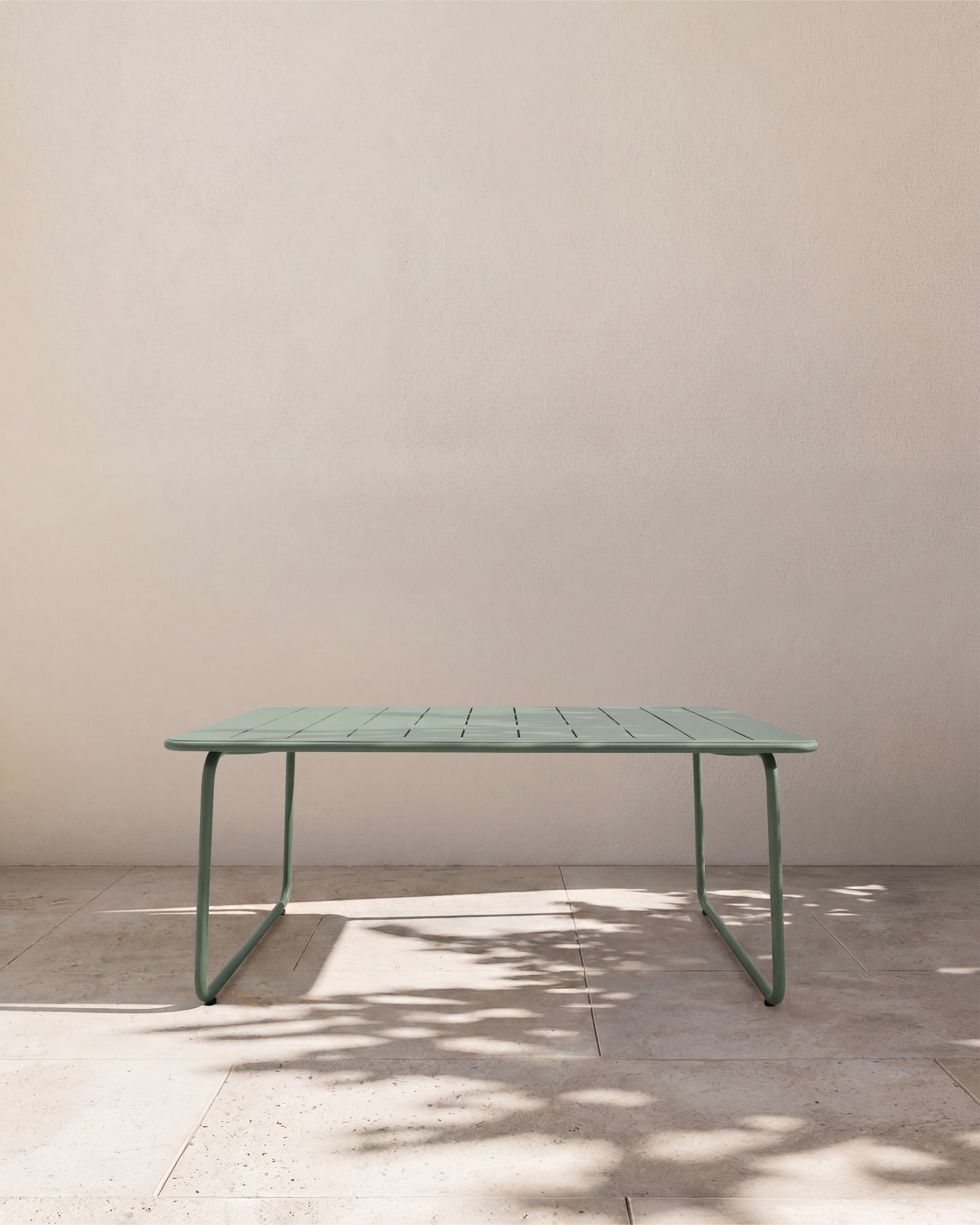 Powder-Coated Aluminum Outdoor Dining Table