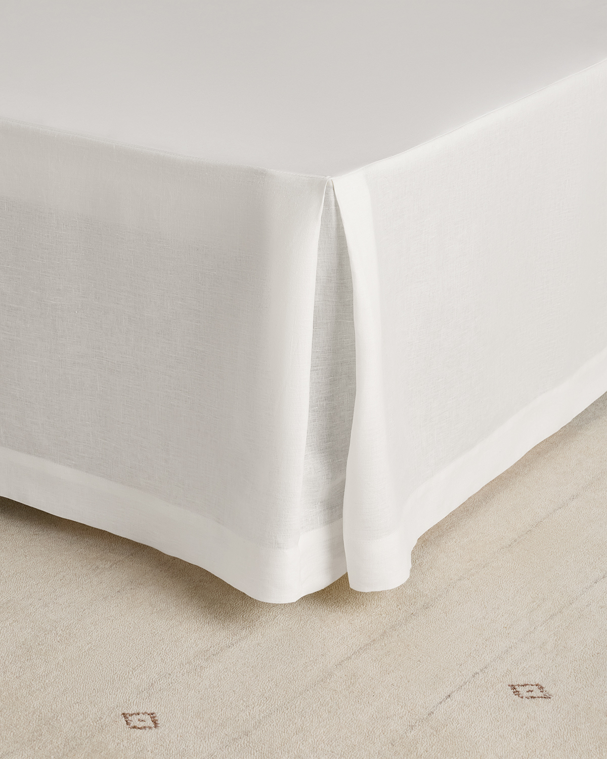 European Linen Bed Skirt
