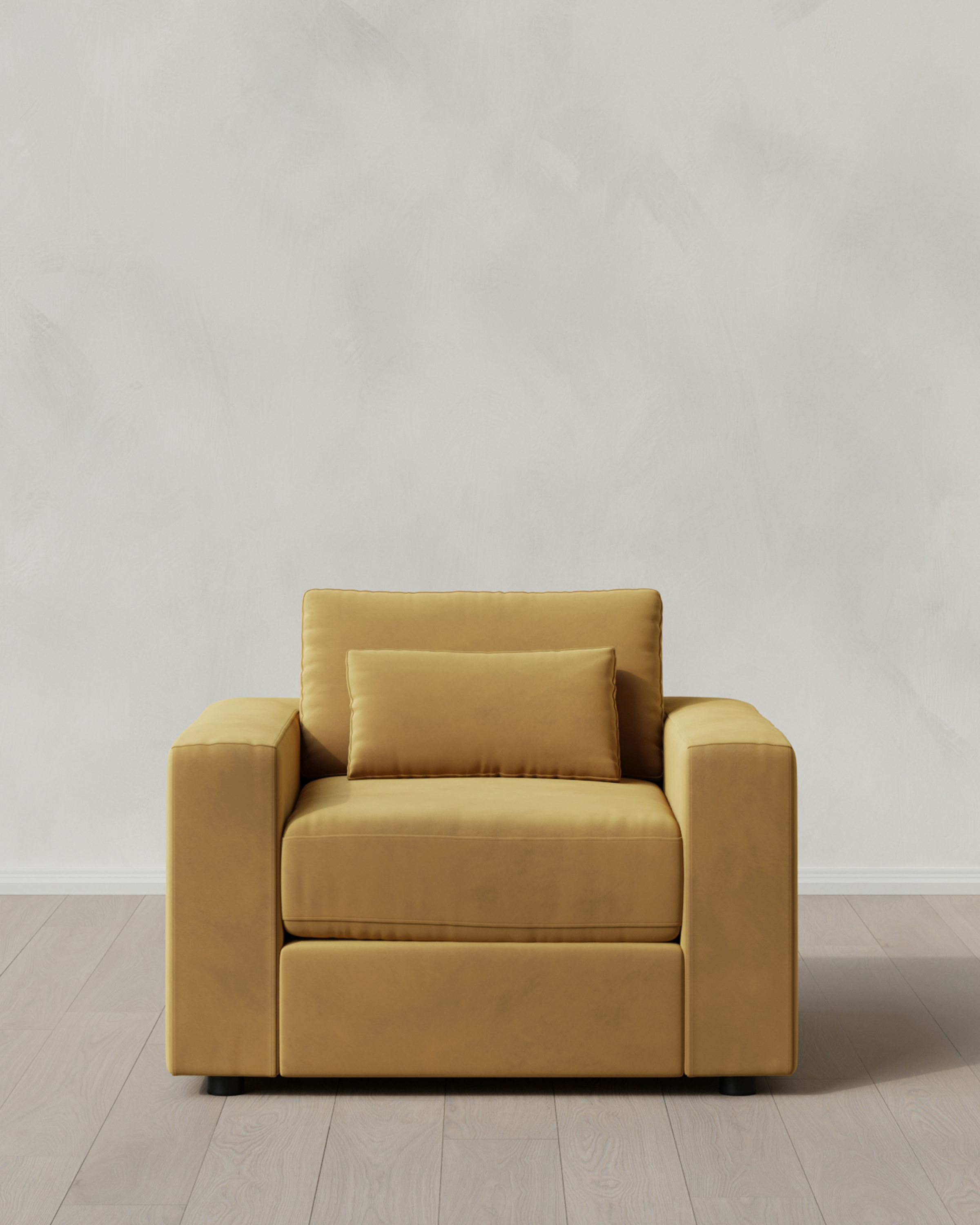 Ashford Deep Seat Chair and a Half in Performance Velvet