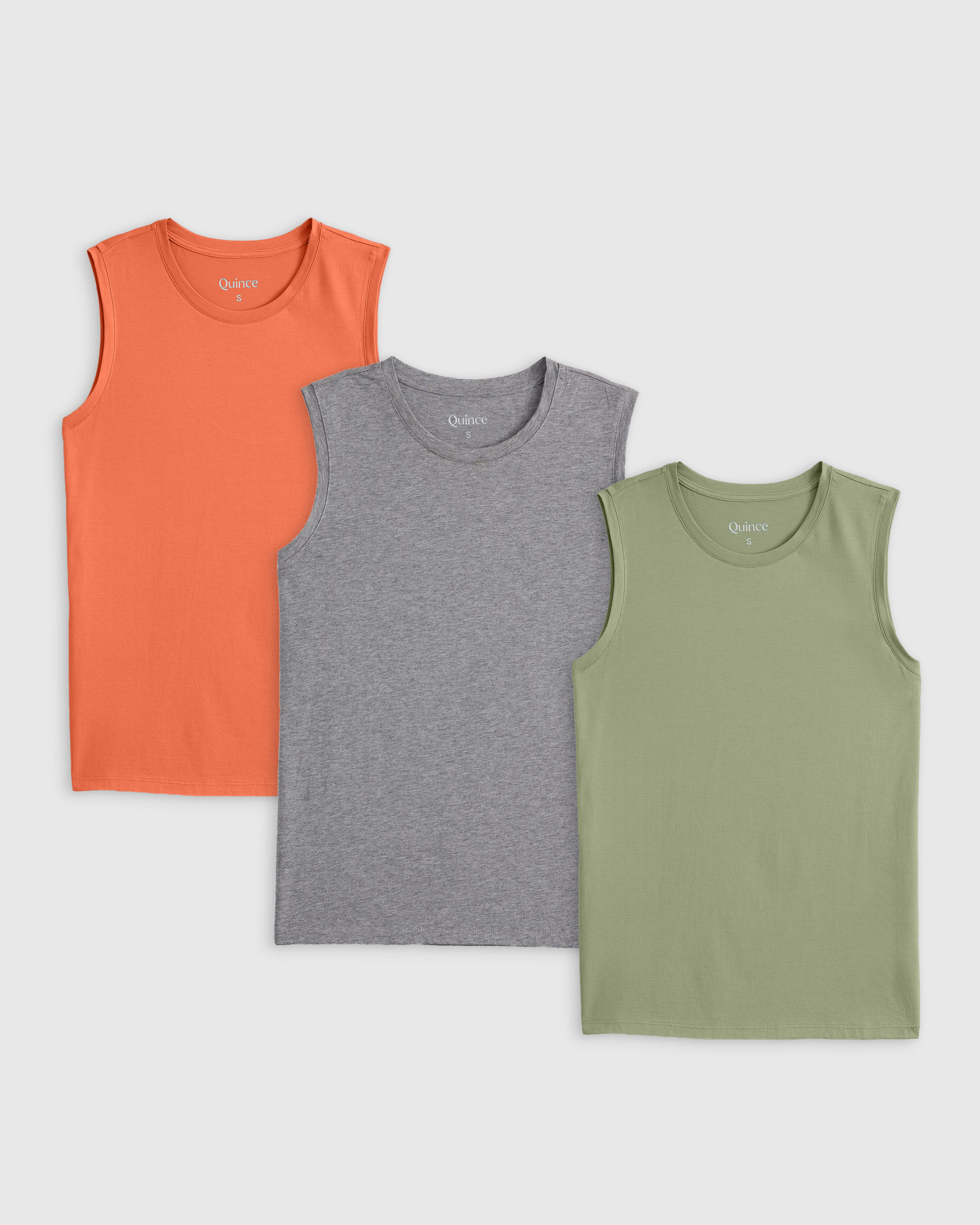 Cotton Modal Muscle Tank 3 Pack Bundle