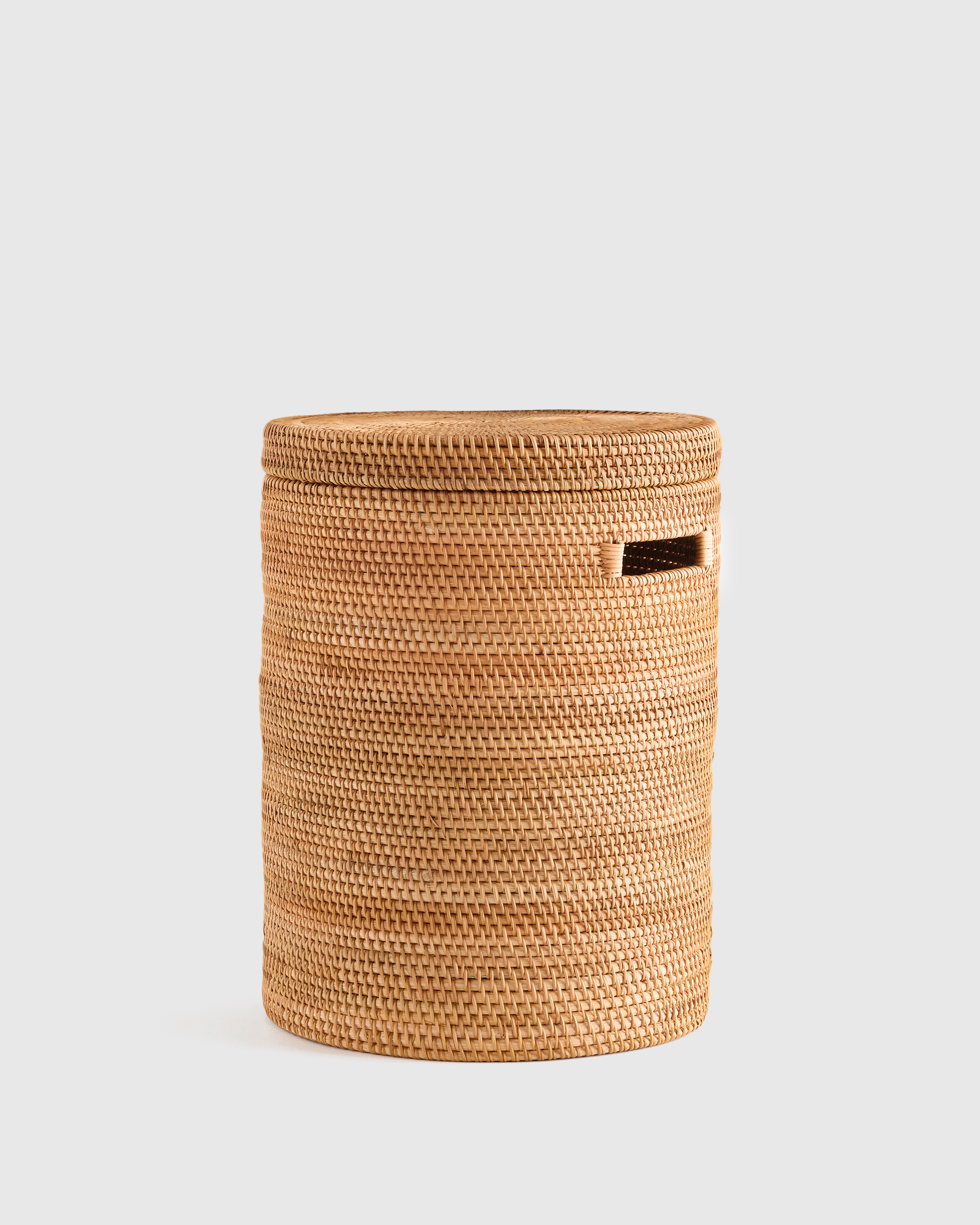 Handwoven Rattan Hamper