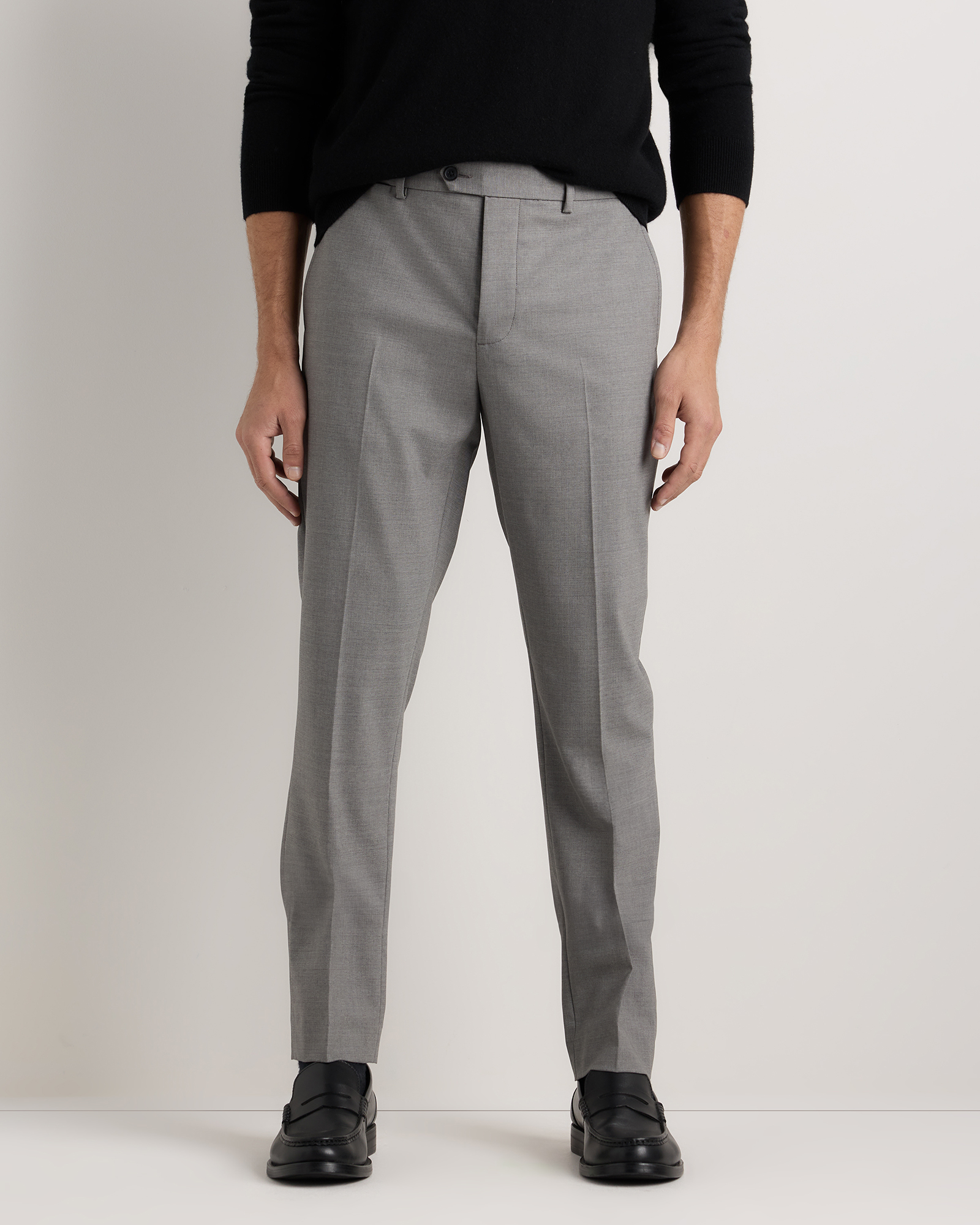 Stretch Wool Dress Pants - Slim