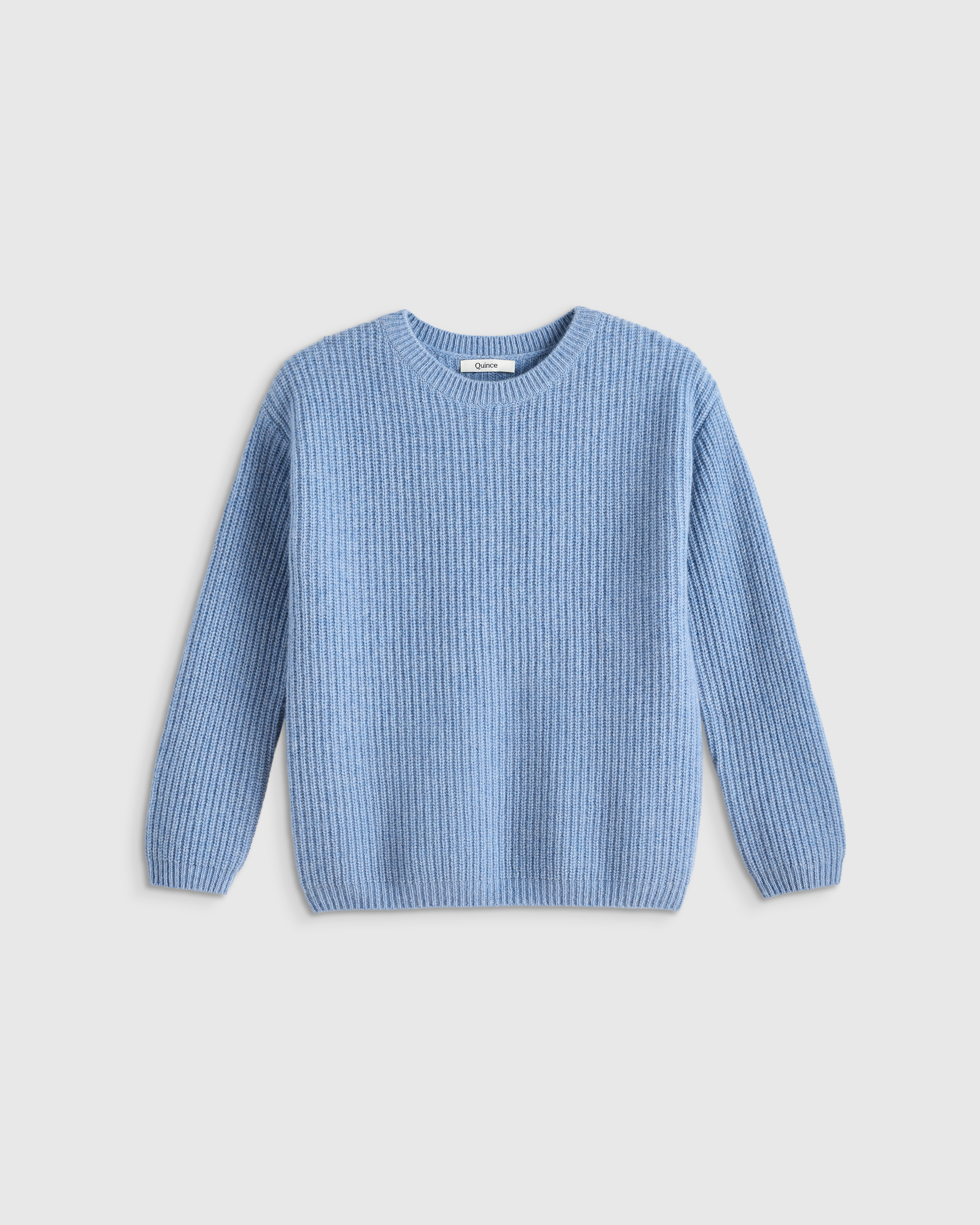 Washable Cashmere Fisherman Tunic Sweater