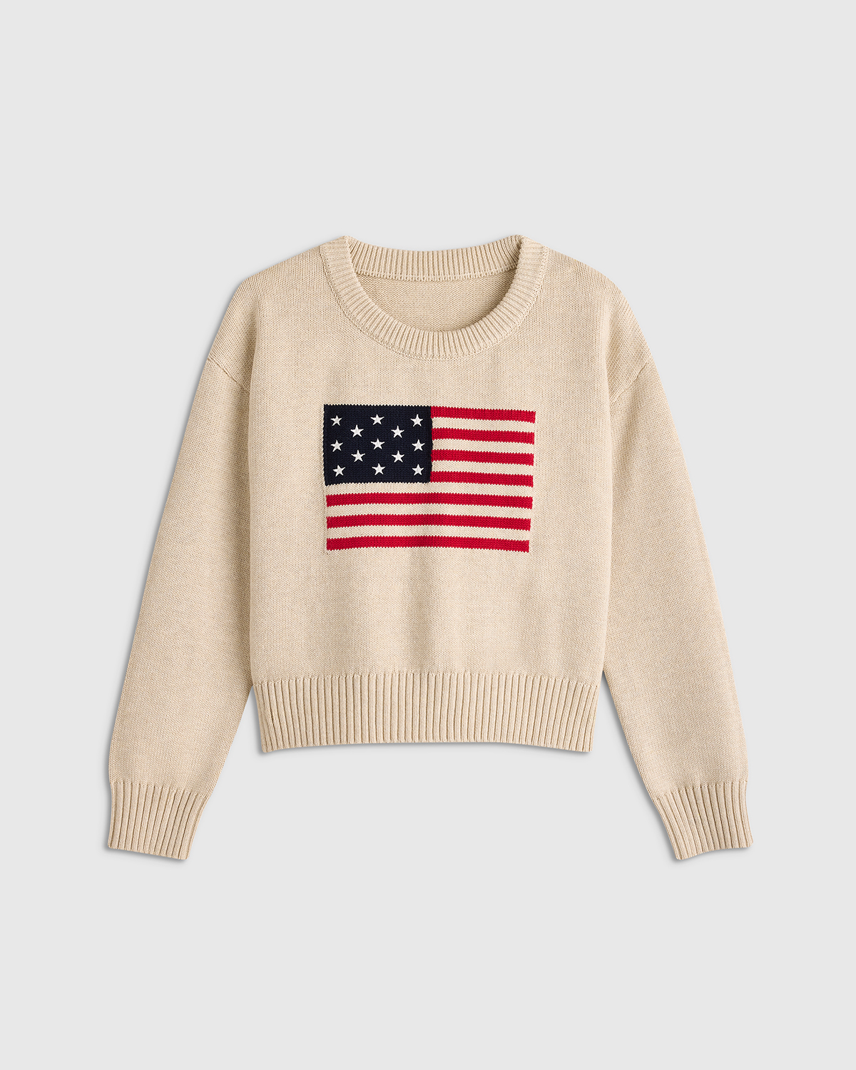 Kids 100% Organic Cotton Flag Sweater