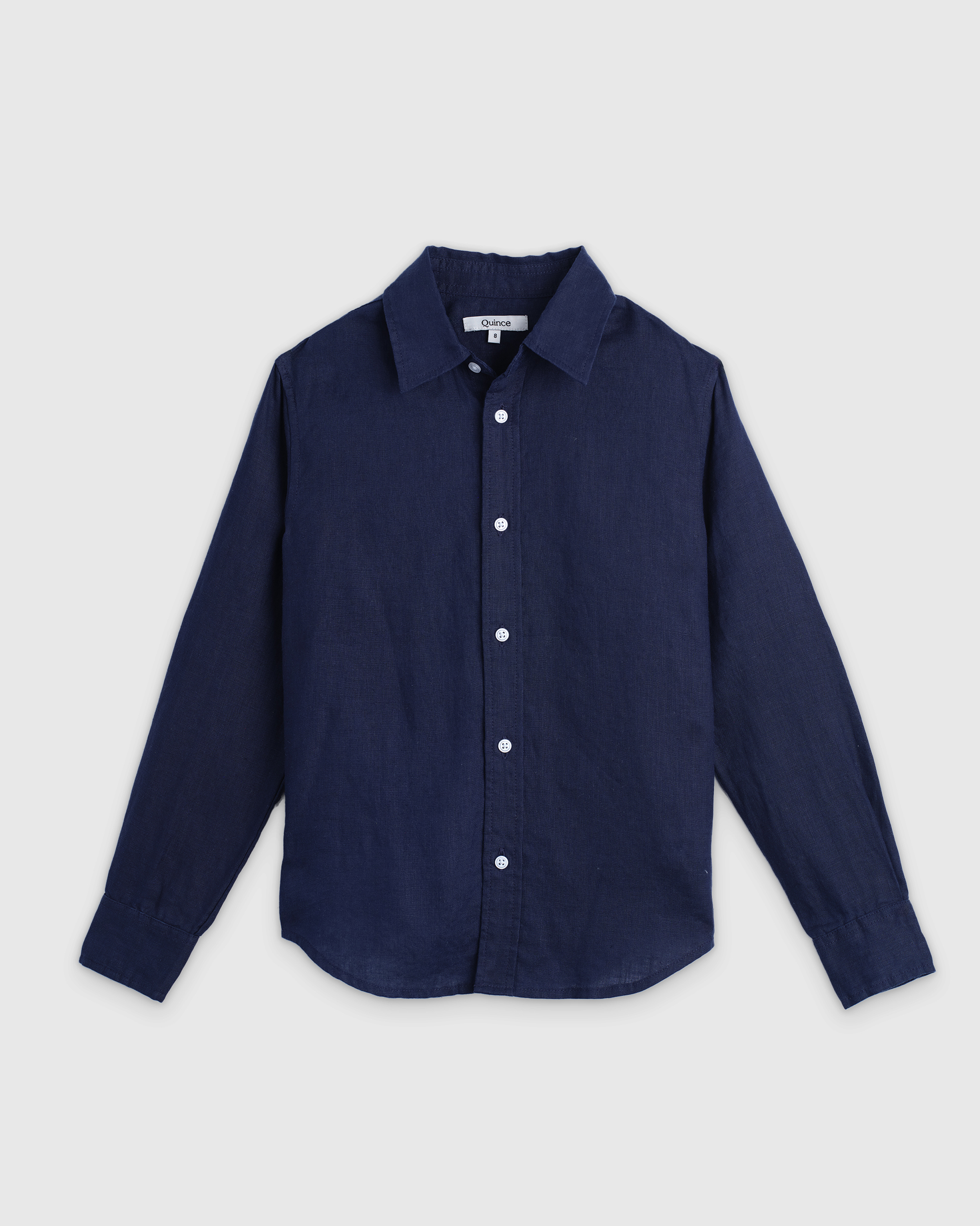 100% European Linen Long Sleeve Shirt