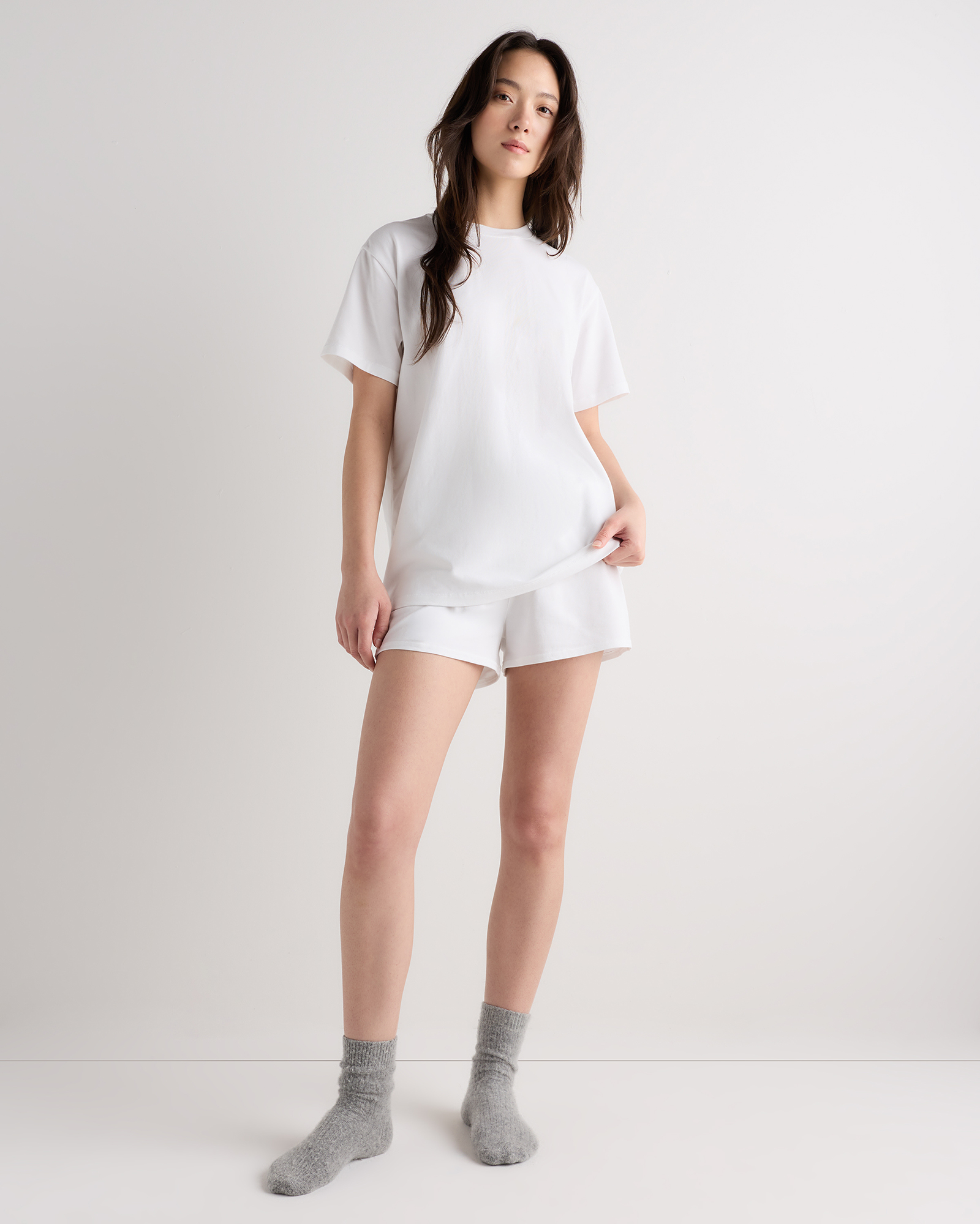 Dream Lounge Oversized Short Sleeve Pajama Set