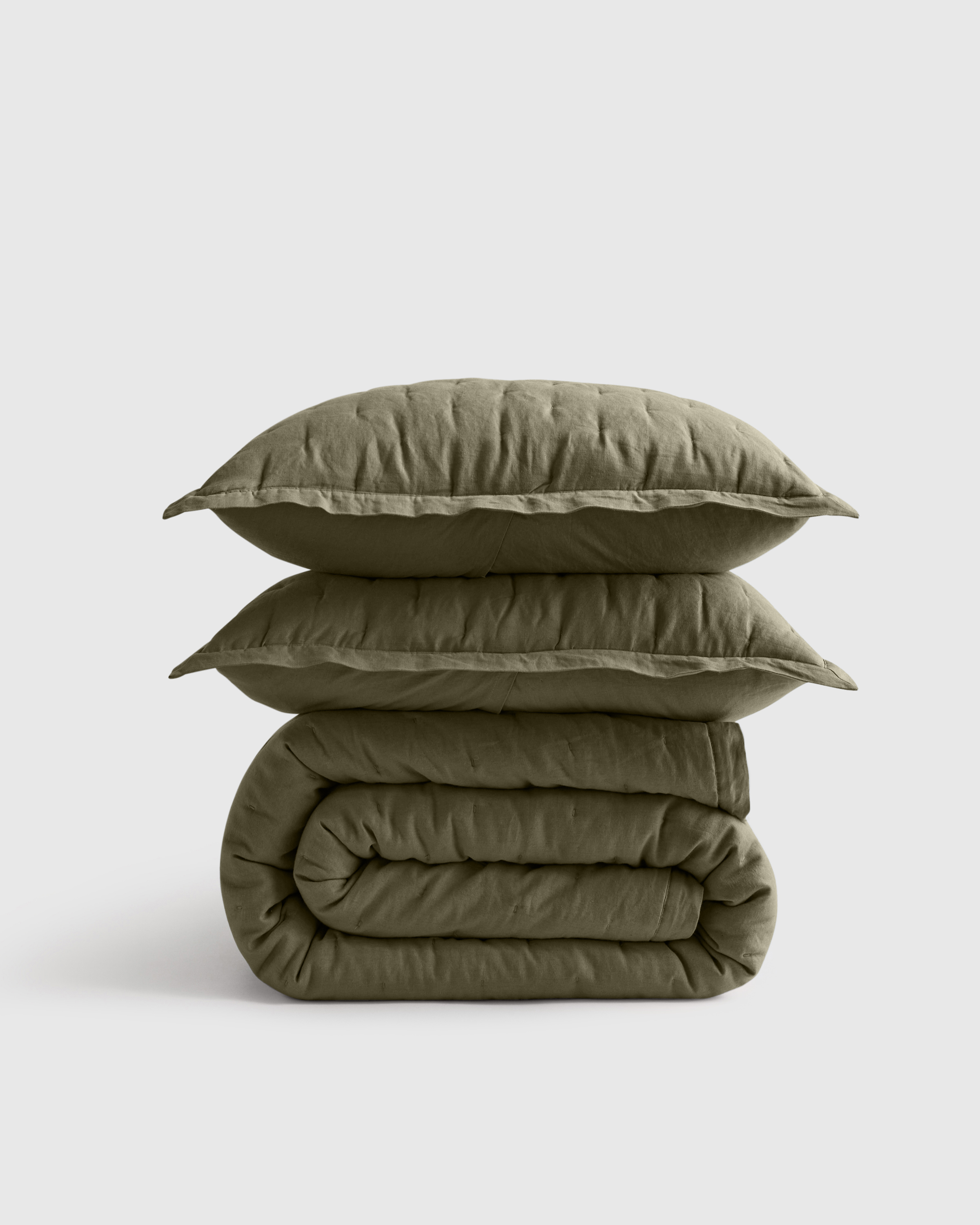 European Linen Dream Quilt Set