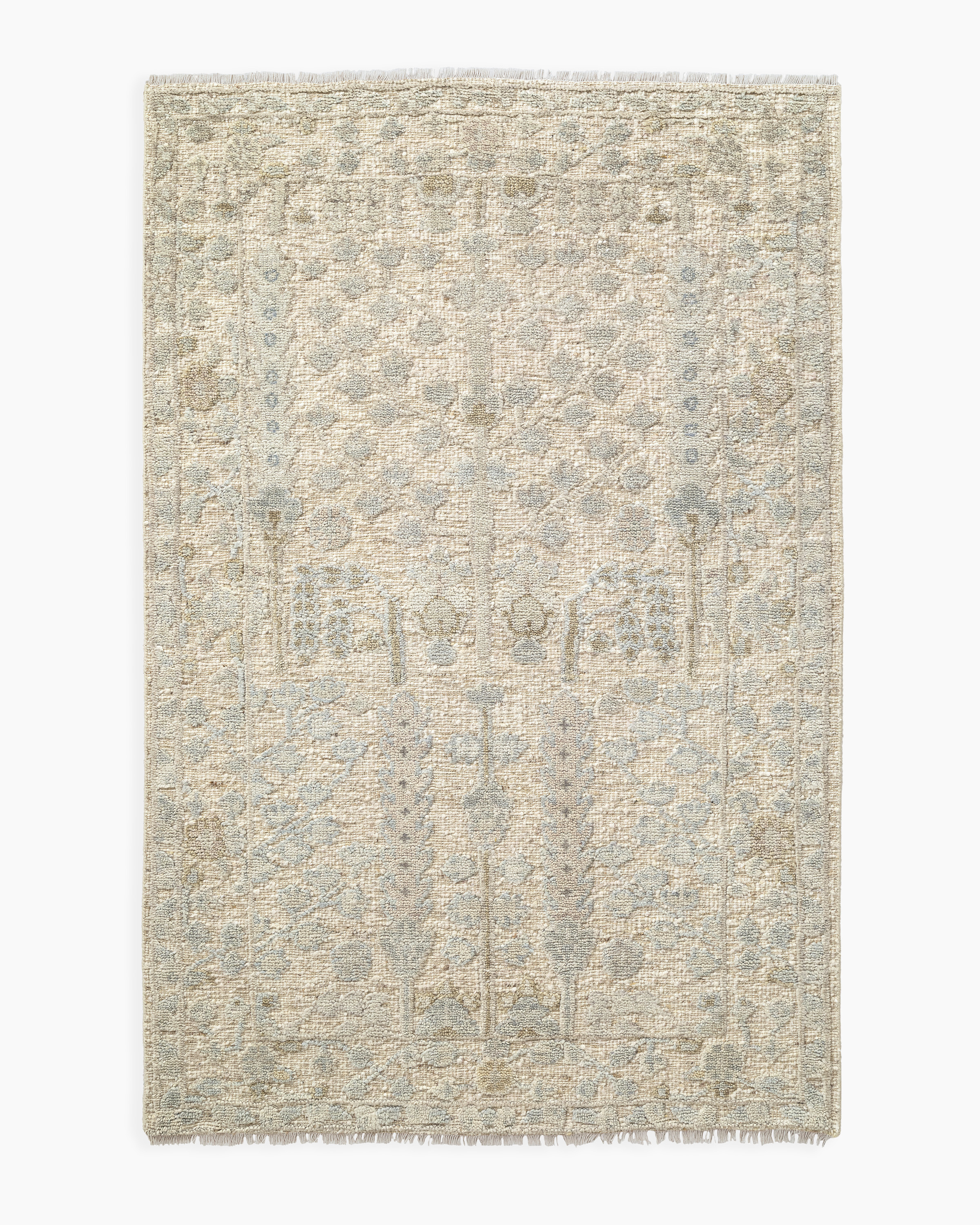 Fern Hand-Knotted Wool Rug