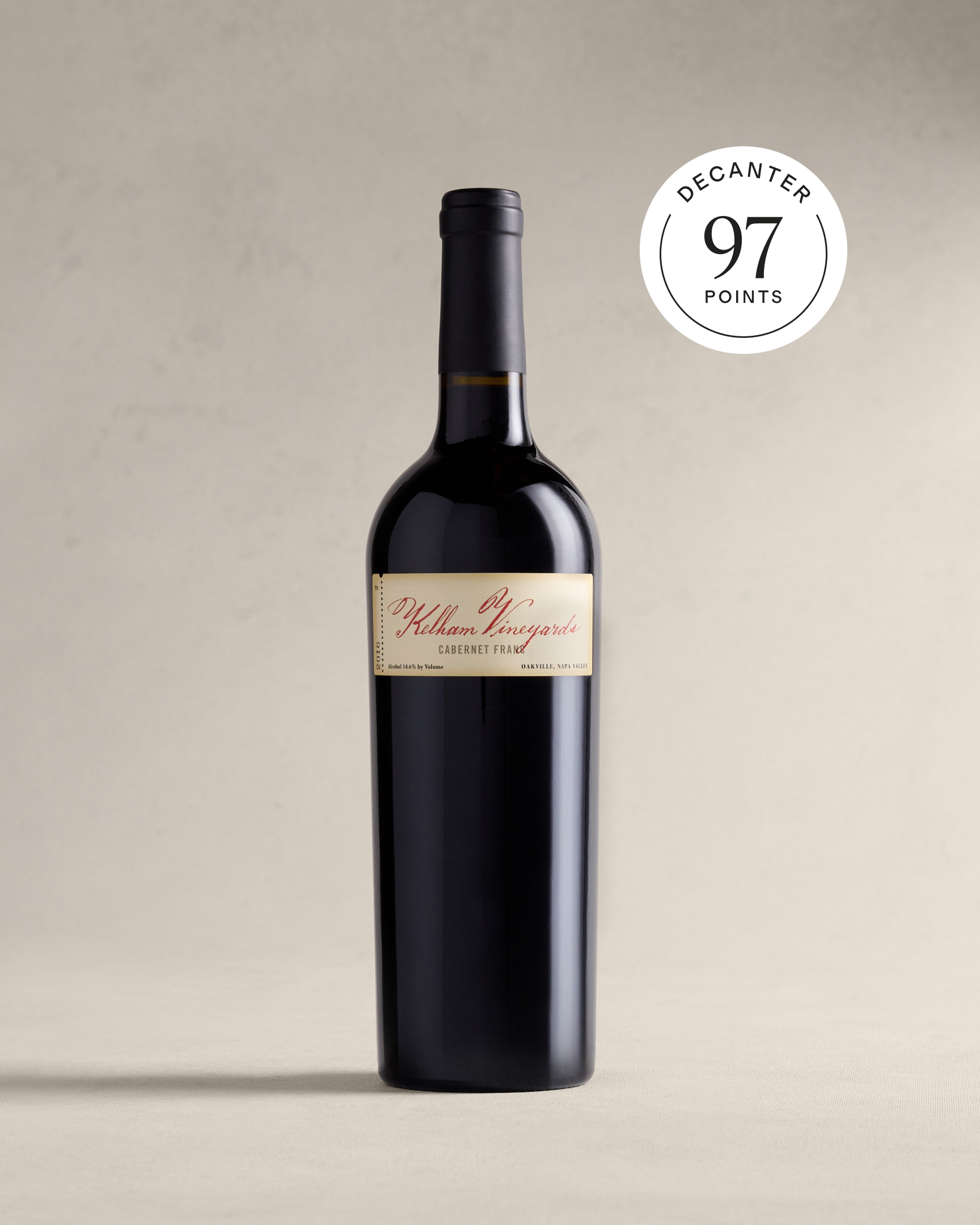 Kelham Vineyards Oakville Napa Cabernet Franc 2016