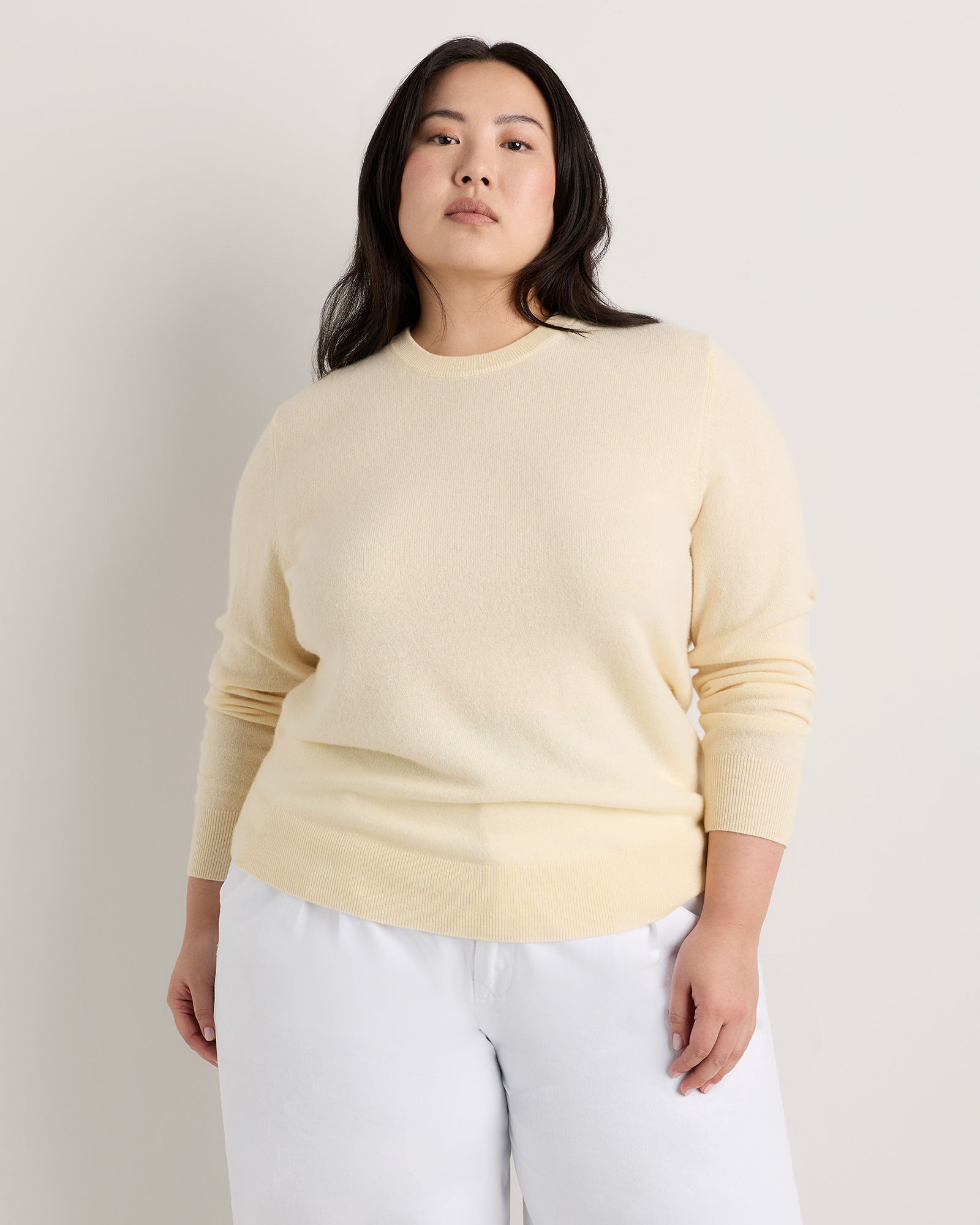 Mongolian Cashmere Crewneck Sweater