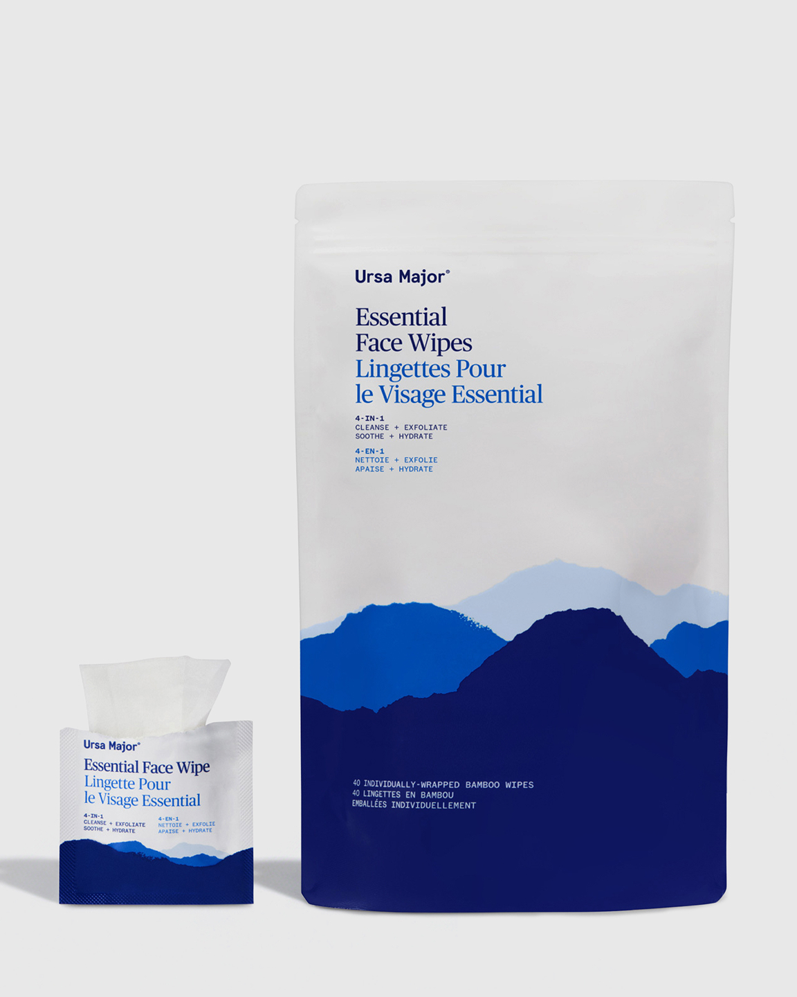 Essential Face Wipes 40 ct by Ursa Major