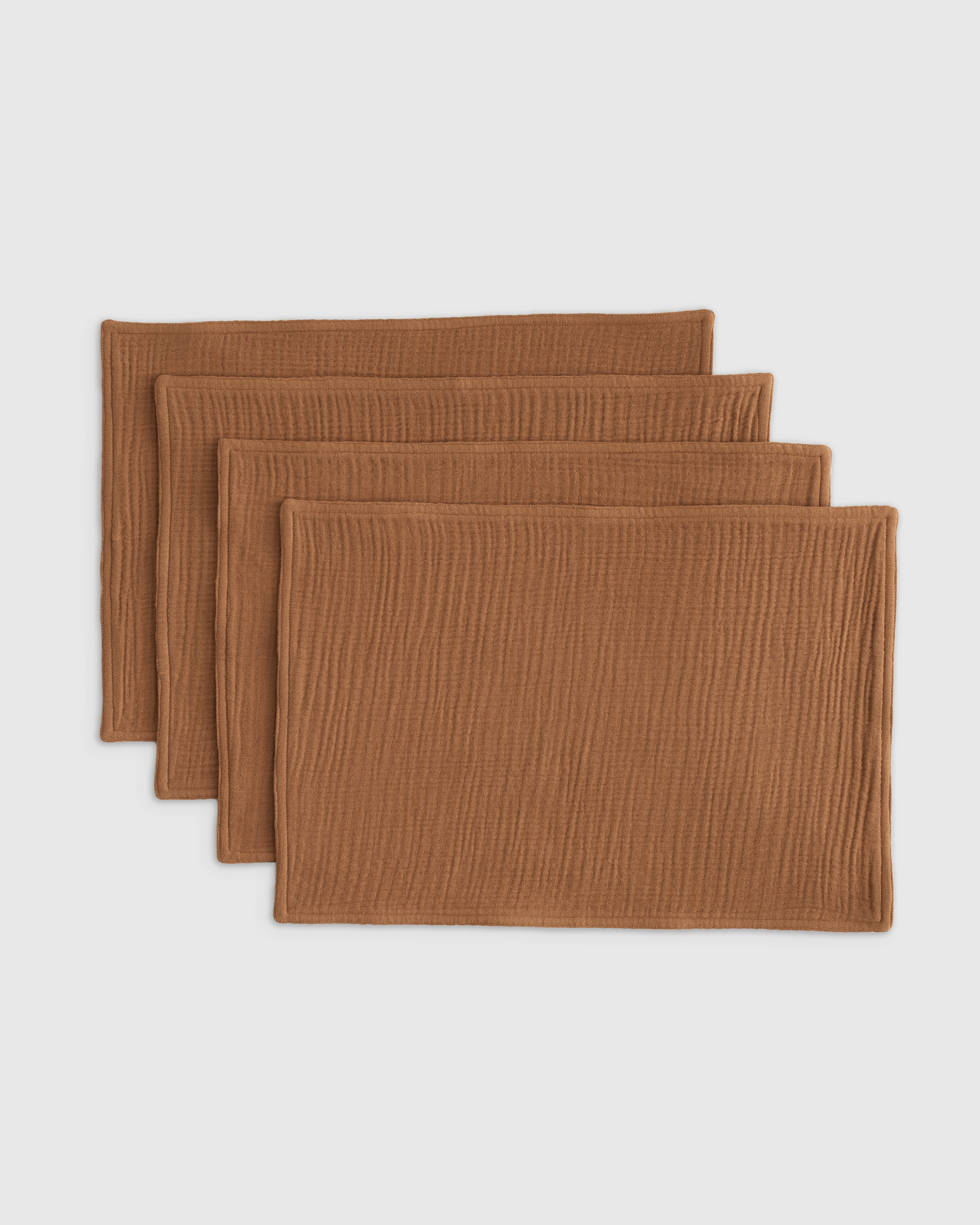 Organic Cotton Gauze Placemats, Set of 4