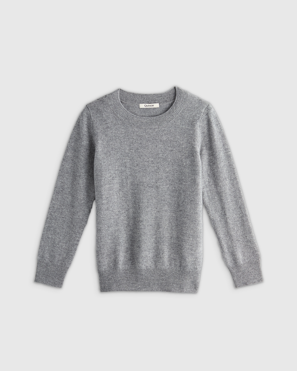 Washable Cashmere Crewneck Sweater