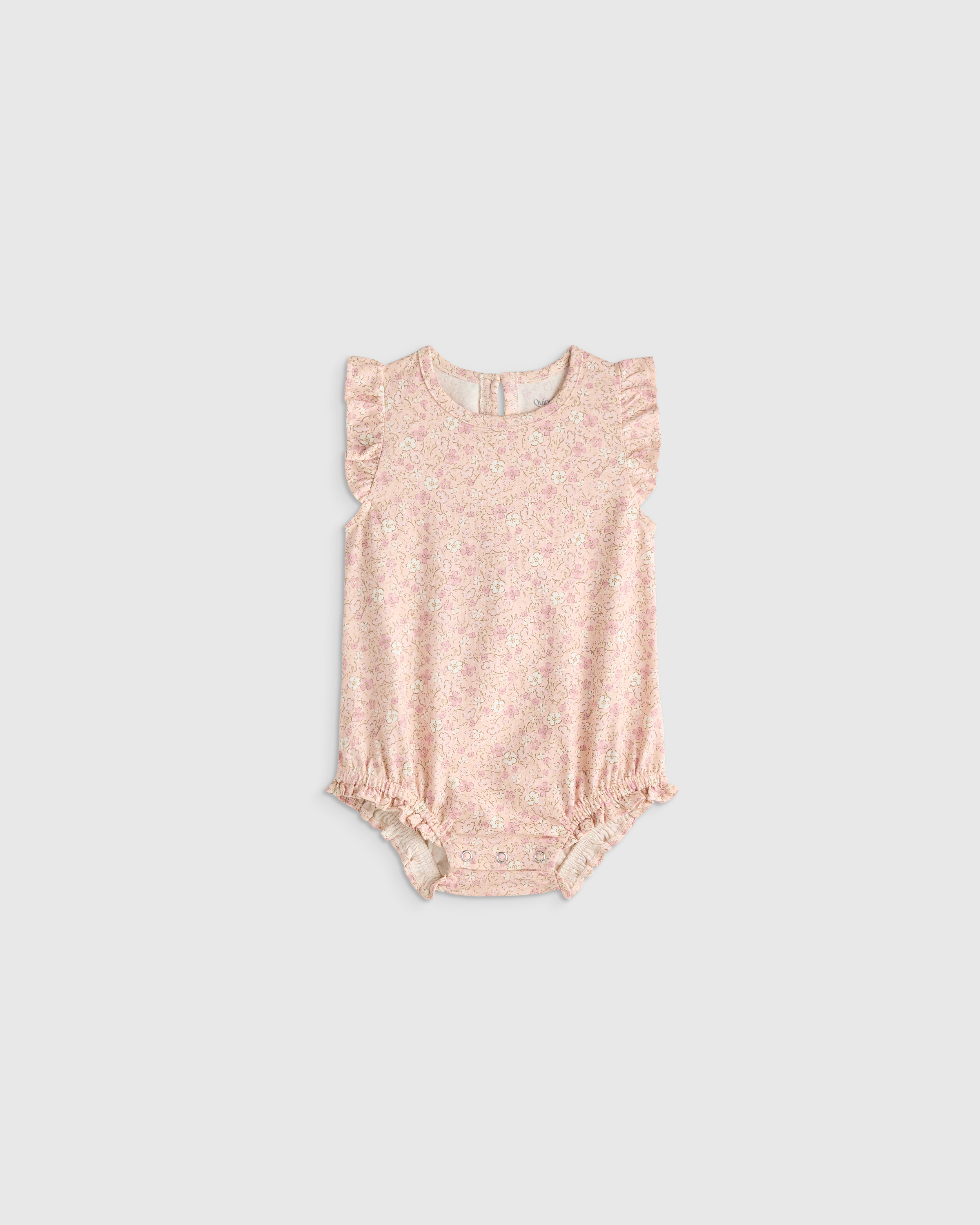 100% Organic Cotton Bubble Romper
