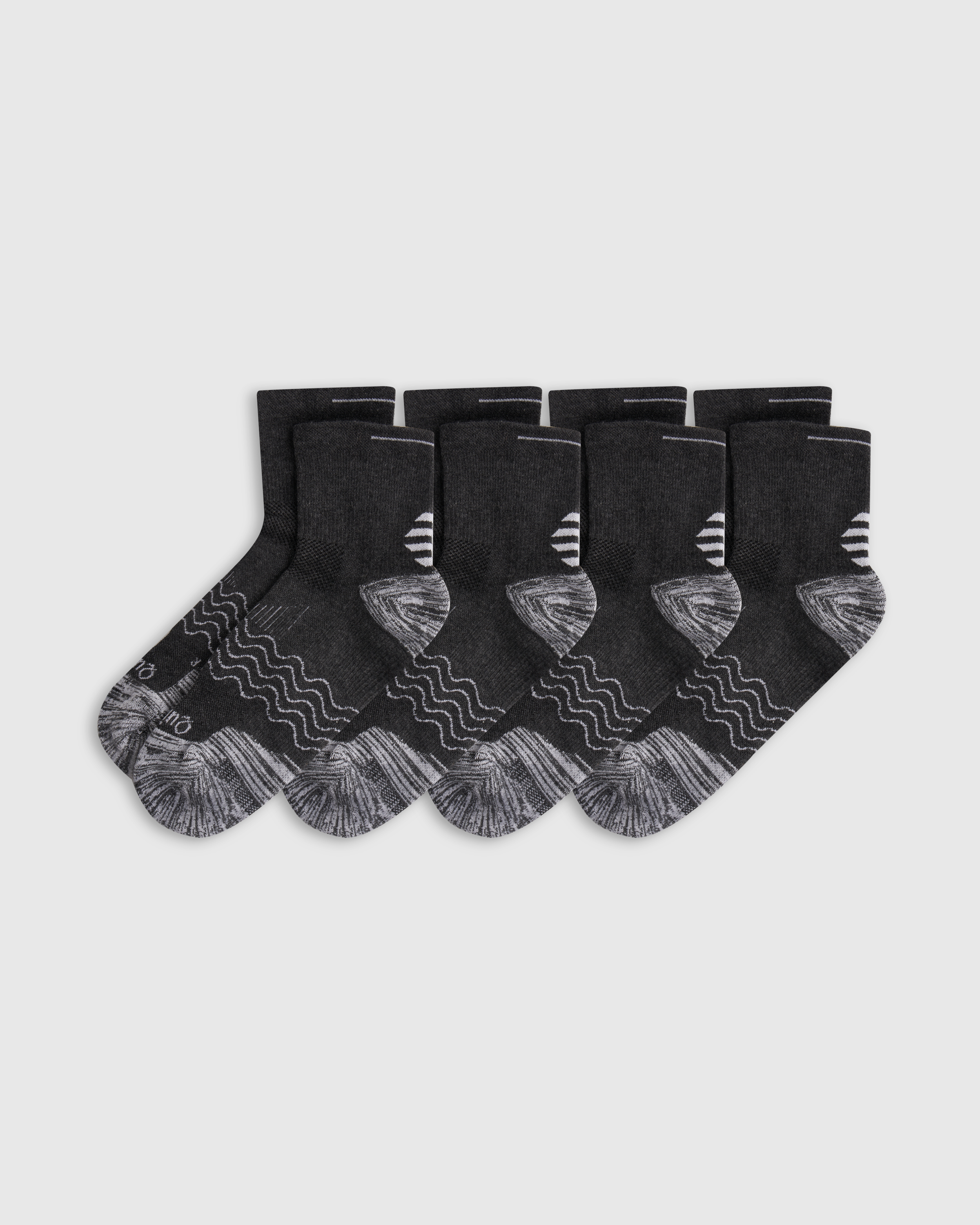 Performance Running Quarter Socks (4-Pack)
