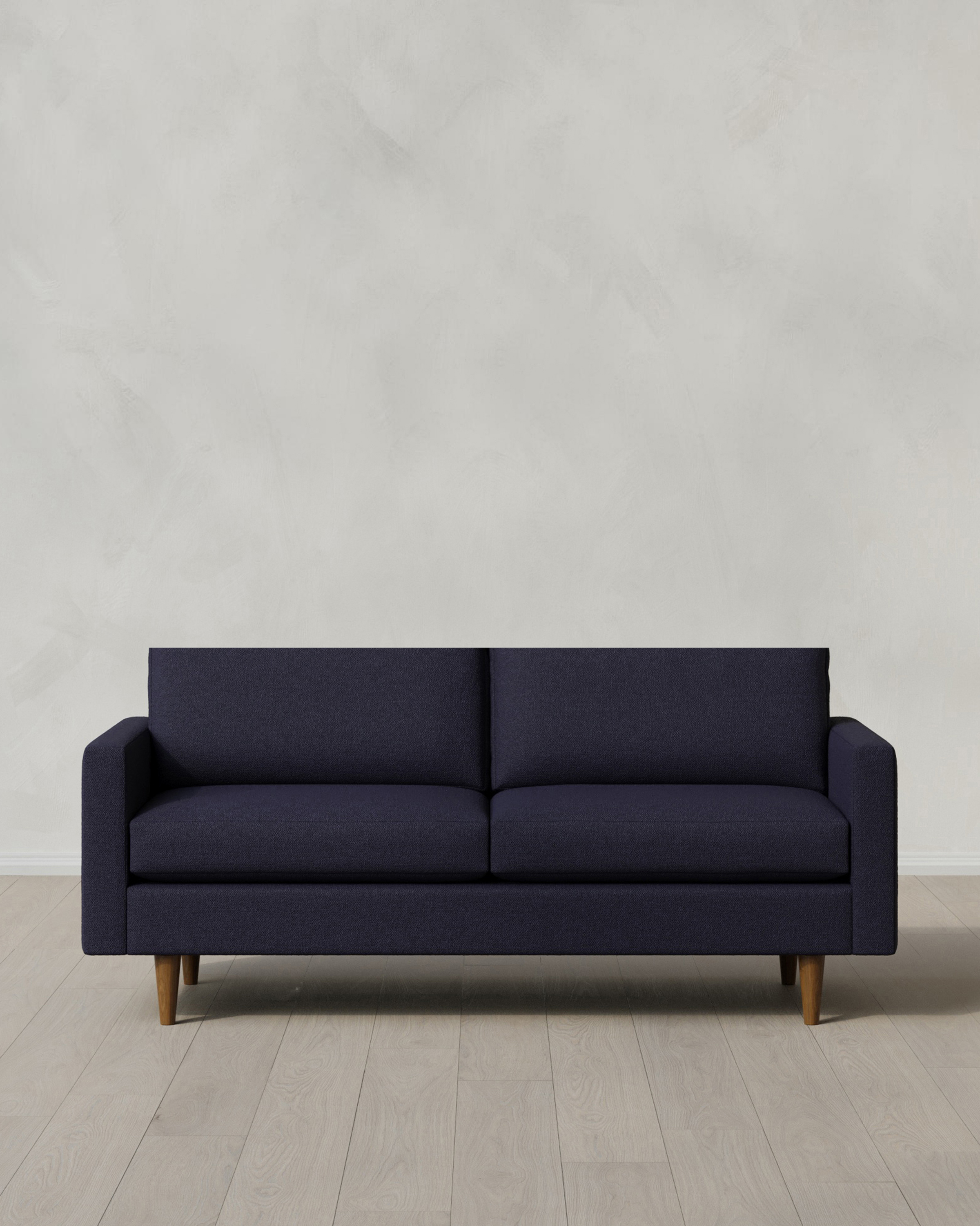 Atlas Midcentury Sofa in Performance Basketweave