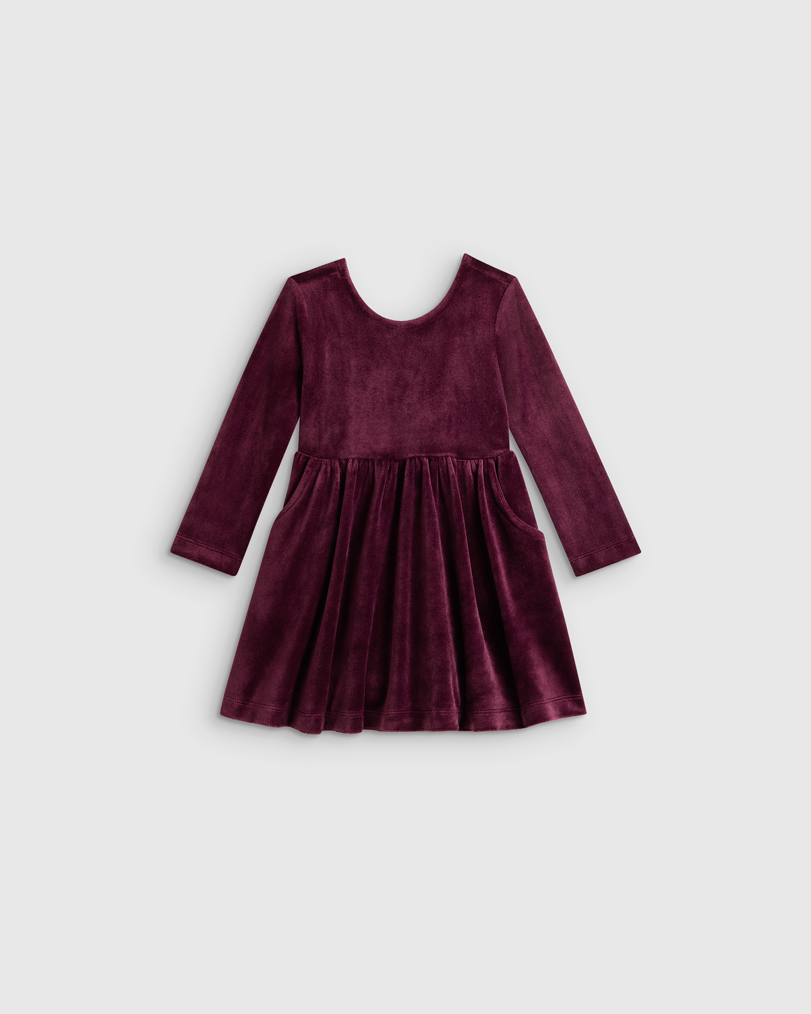 Velour Skater Dress