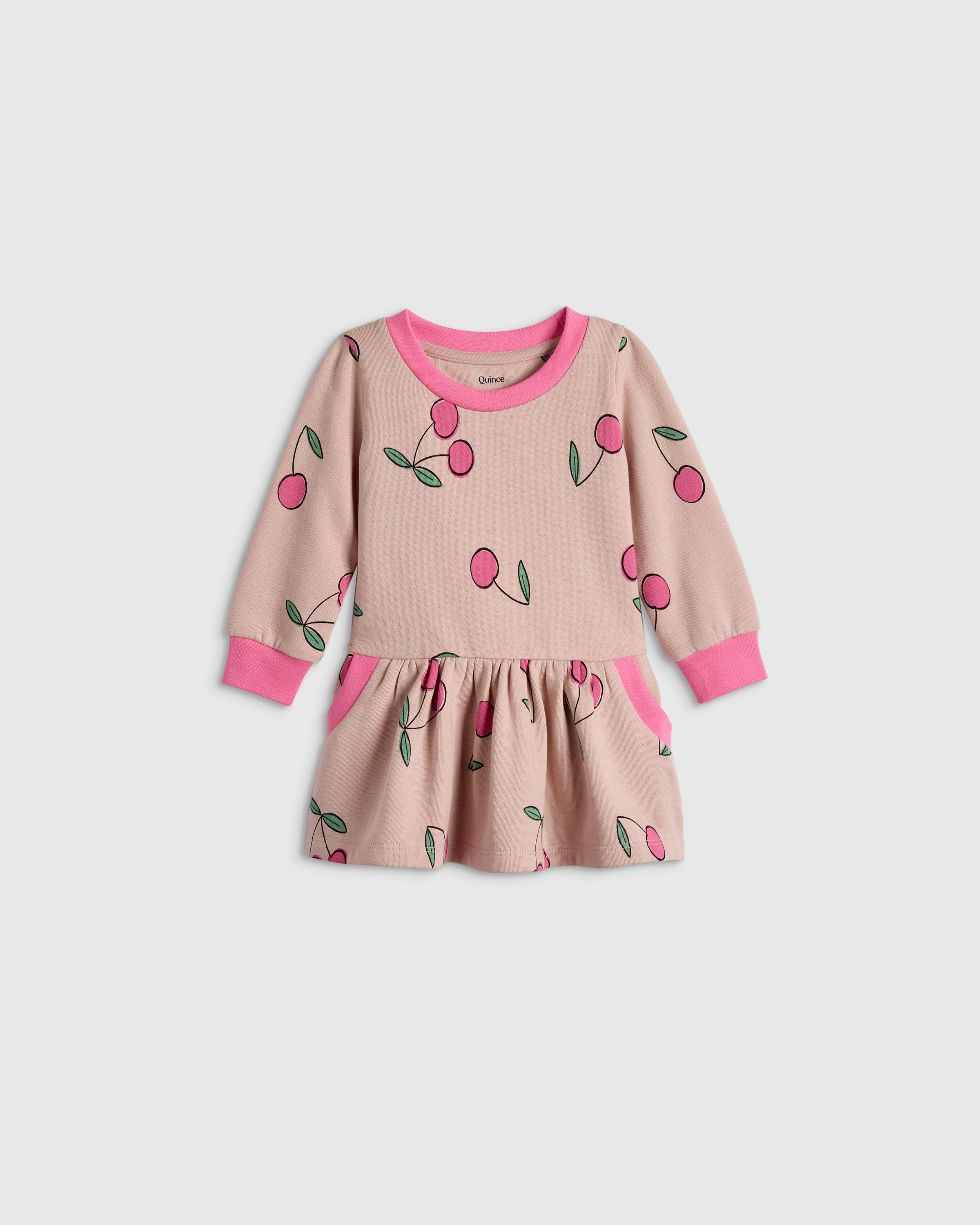 Cozy Fleece Sweatshirt Dress