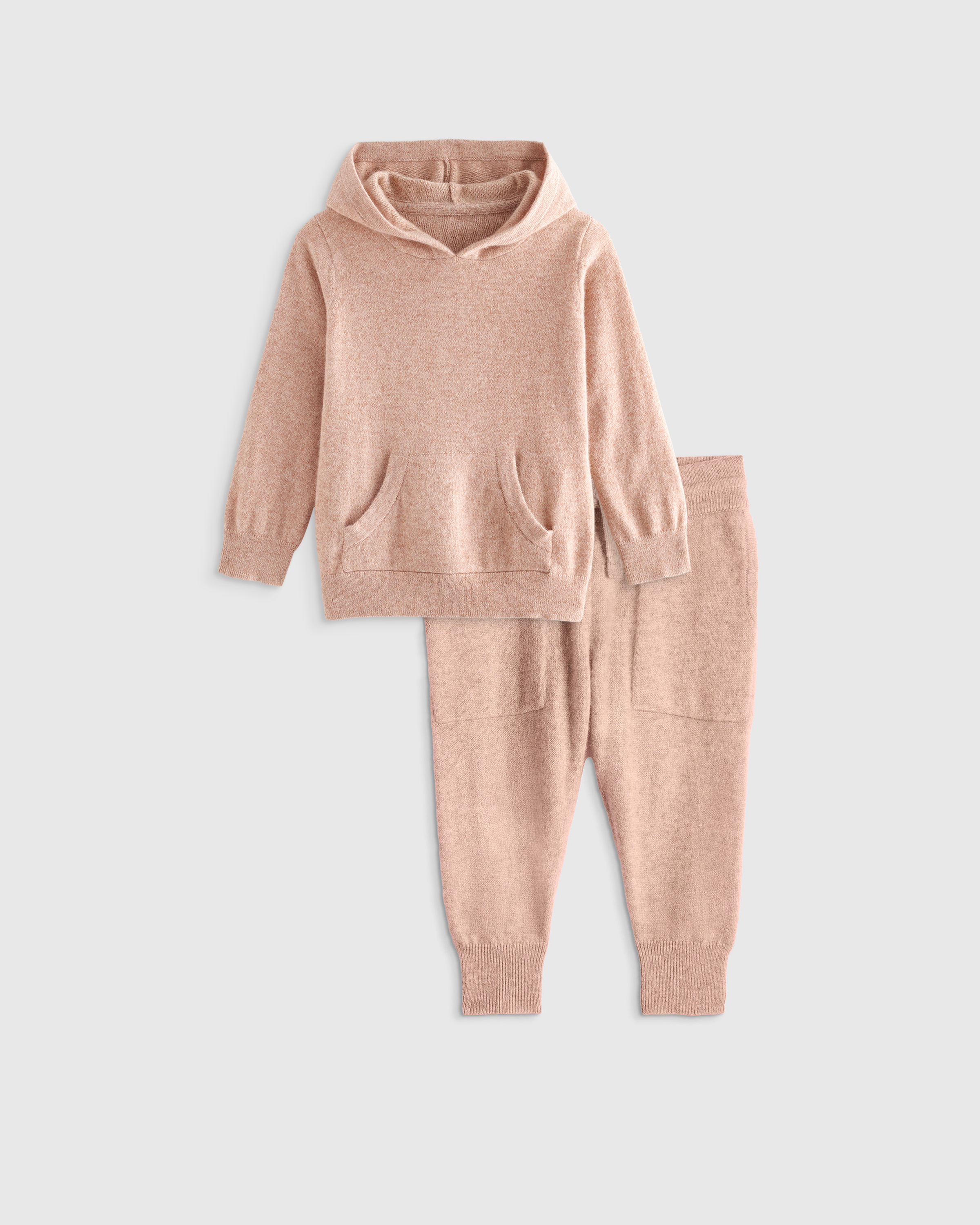 Kids & Baby Mongolian Cashmere Hoodie Set