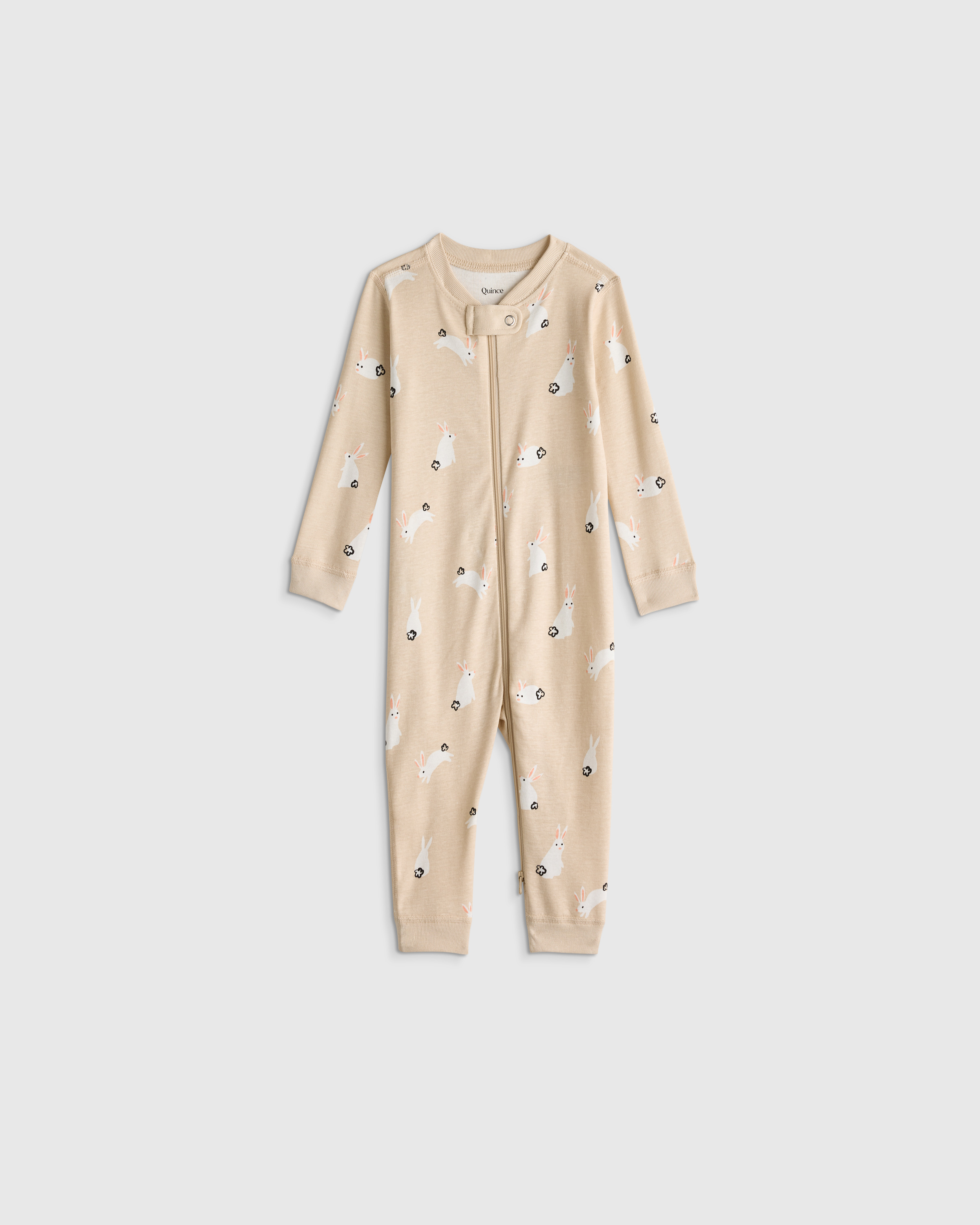100% Organic Cotton One Piece Pajama