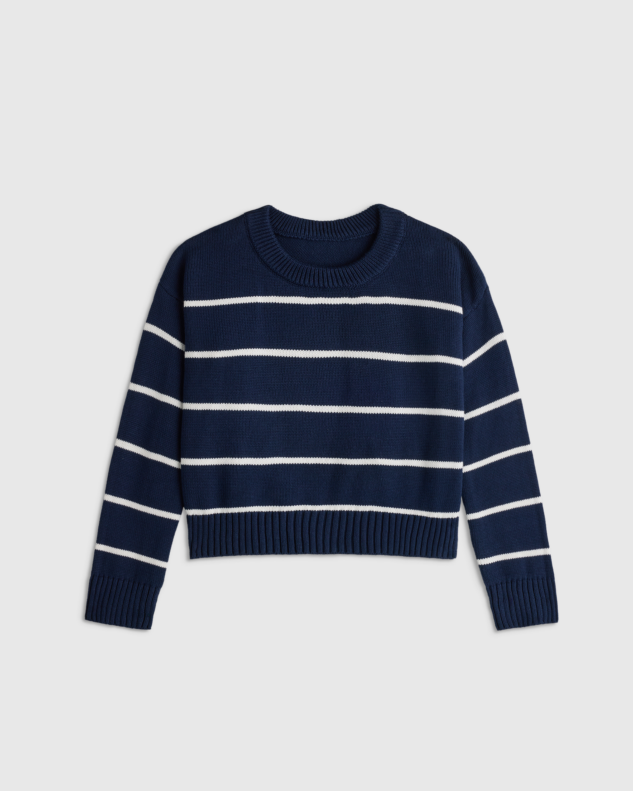 100% Organic Cotton Crewneck Sweater